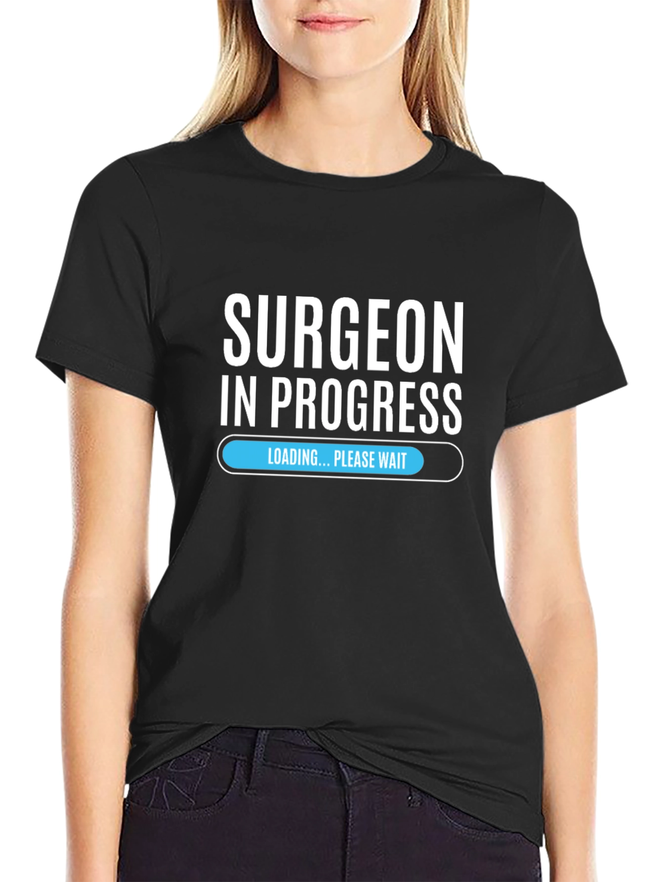 Surgeon in Progress Black T-Shirt