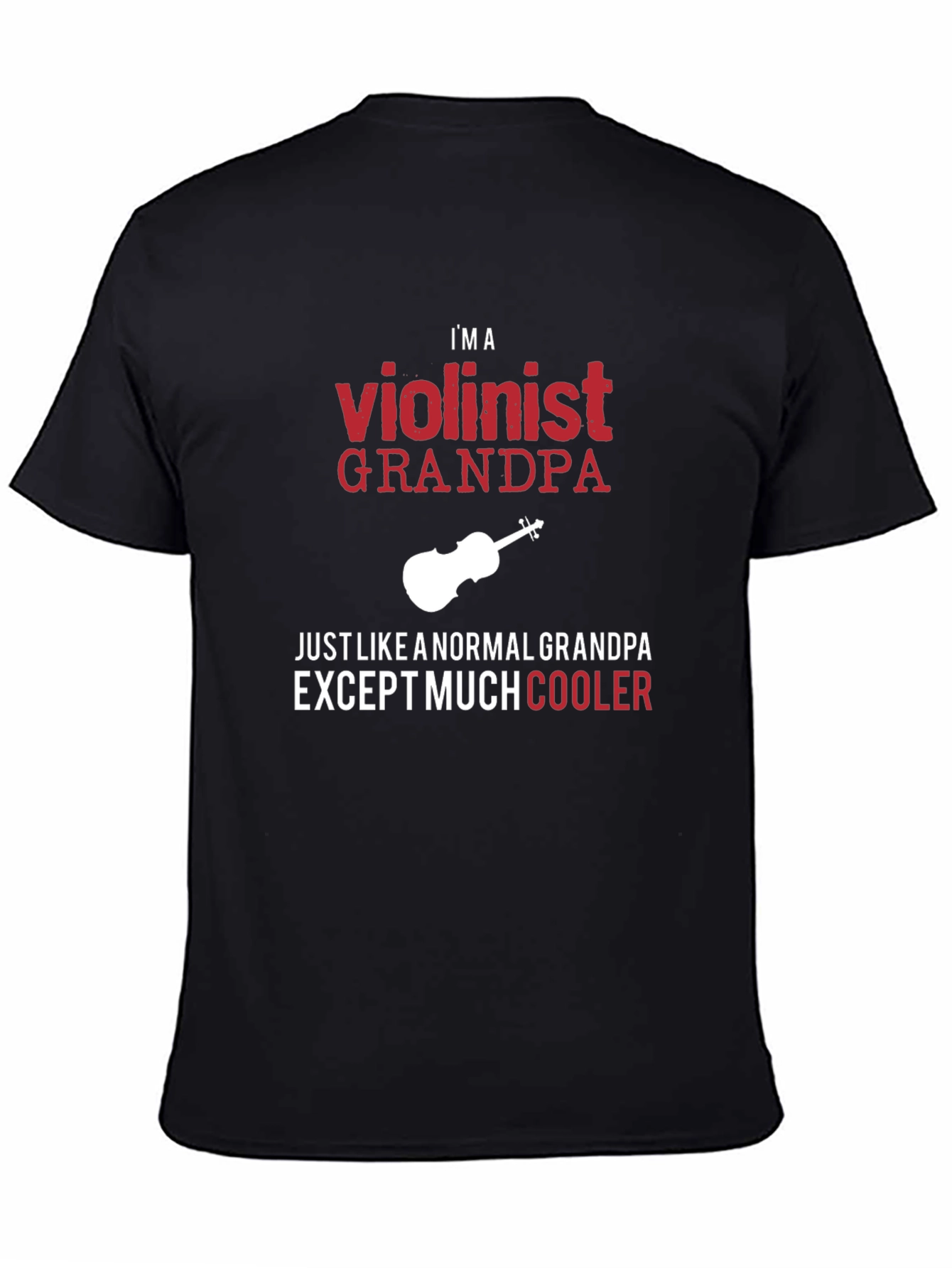 Violinist Grandpa T-Shirt - Cool Grandpa