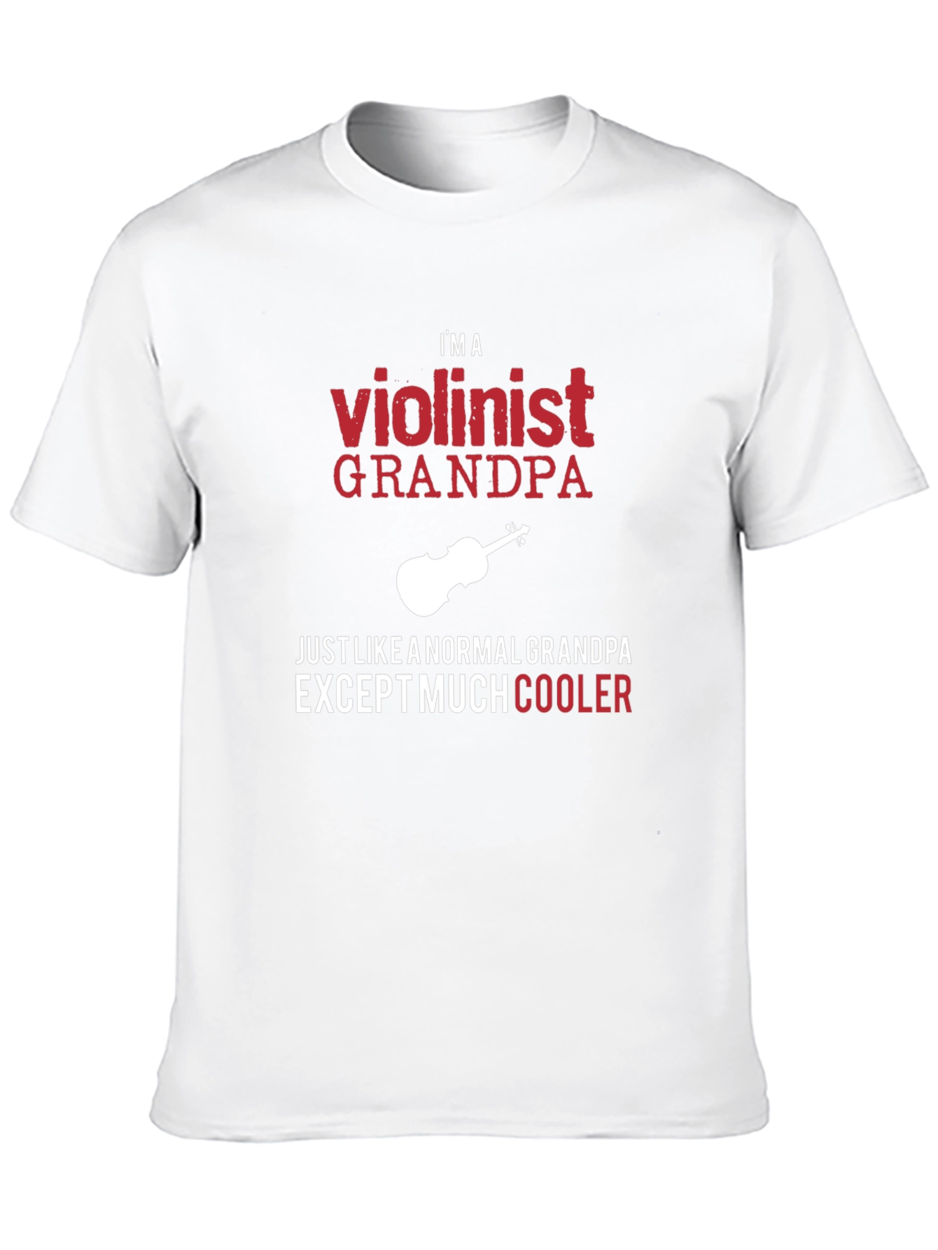 Violinist Grandpa T-Shirt - Cool Grandpa