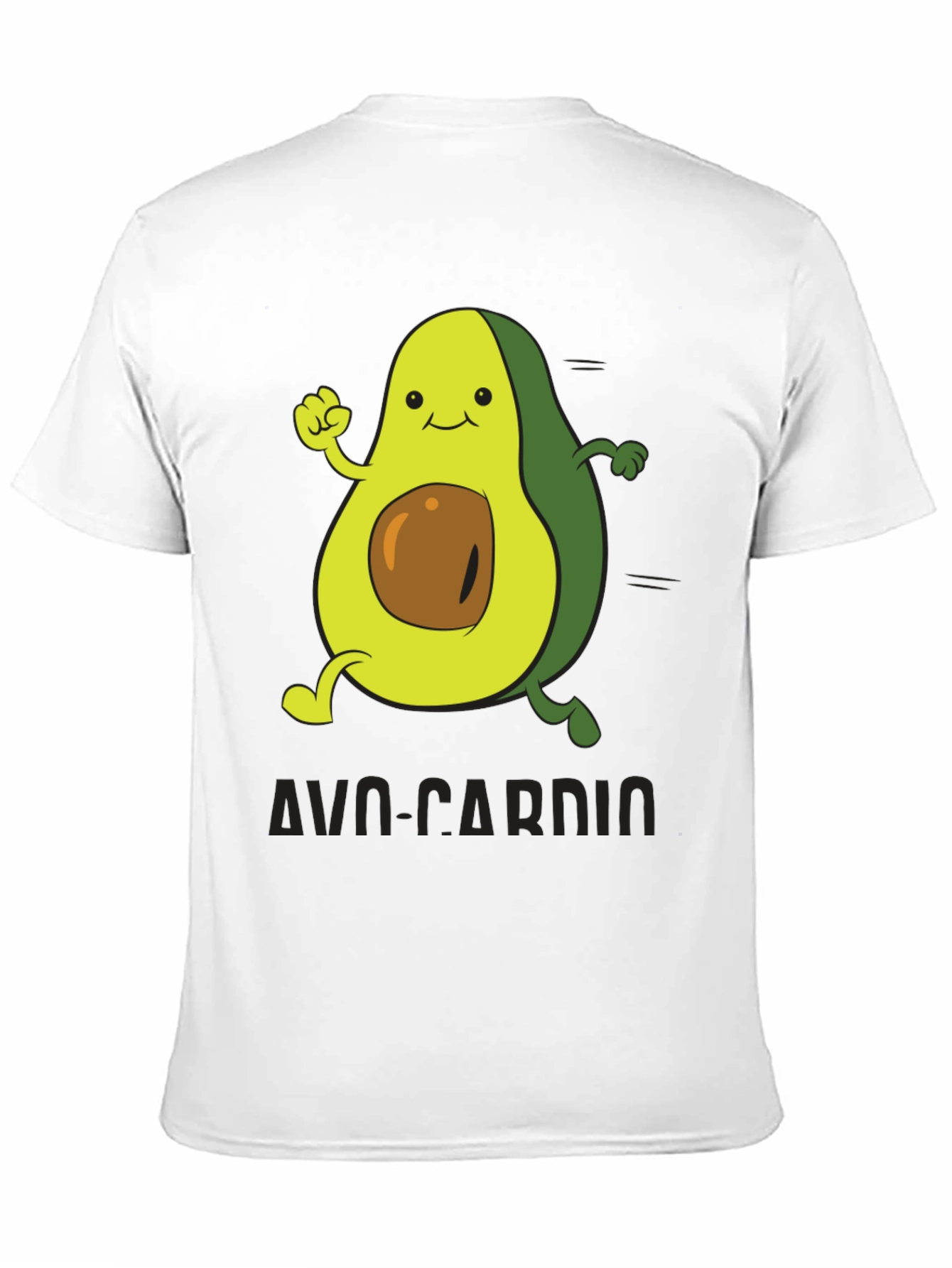 Avo-Cardio Black Graphic T-Shirt