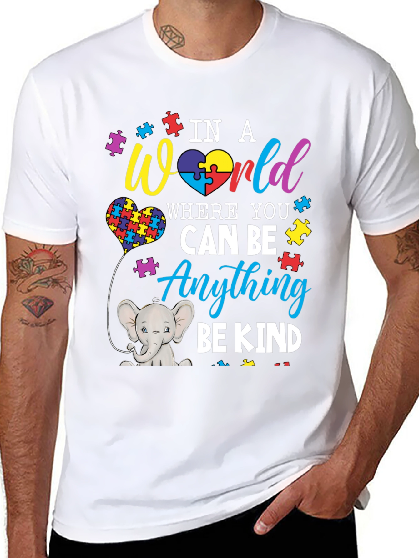 Be Kind Autism Awareness T-Shirt