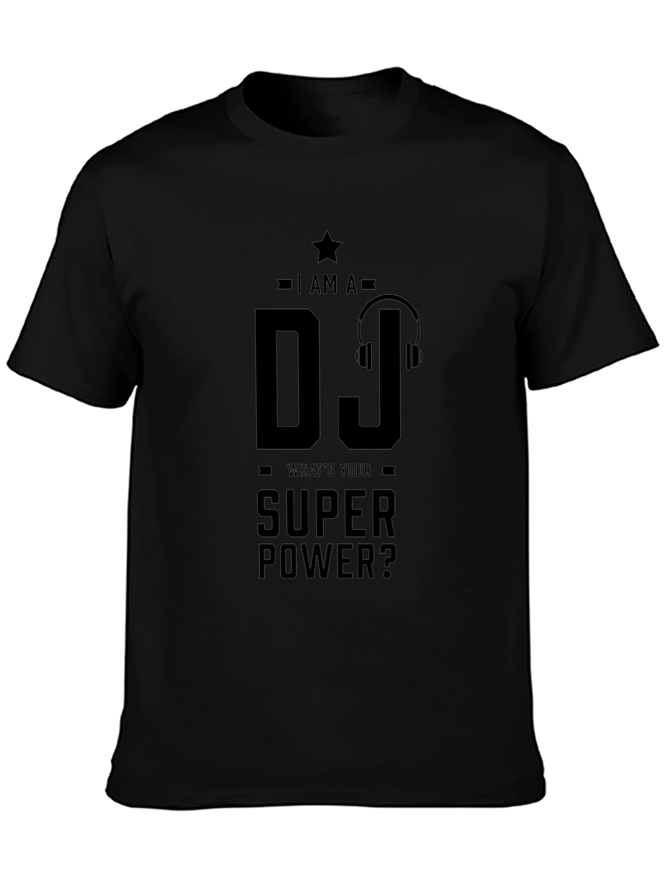 DJ Super Power T-Shirt - Cool Music Lover Tee