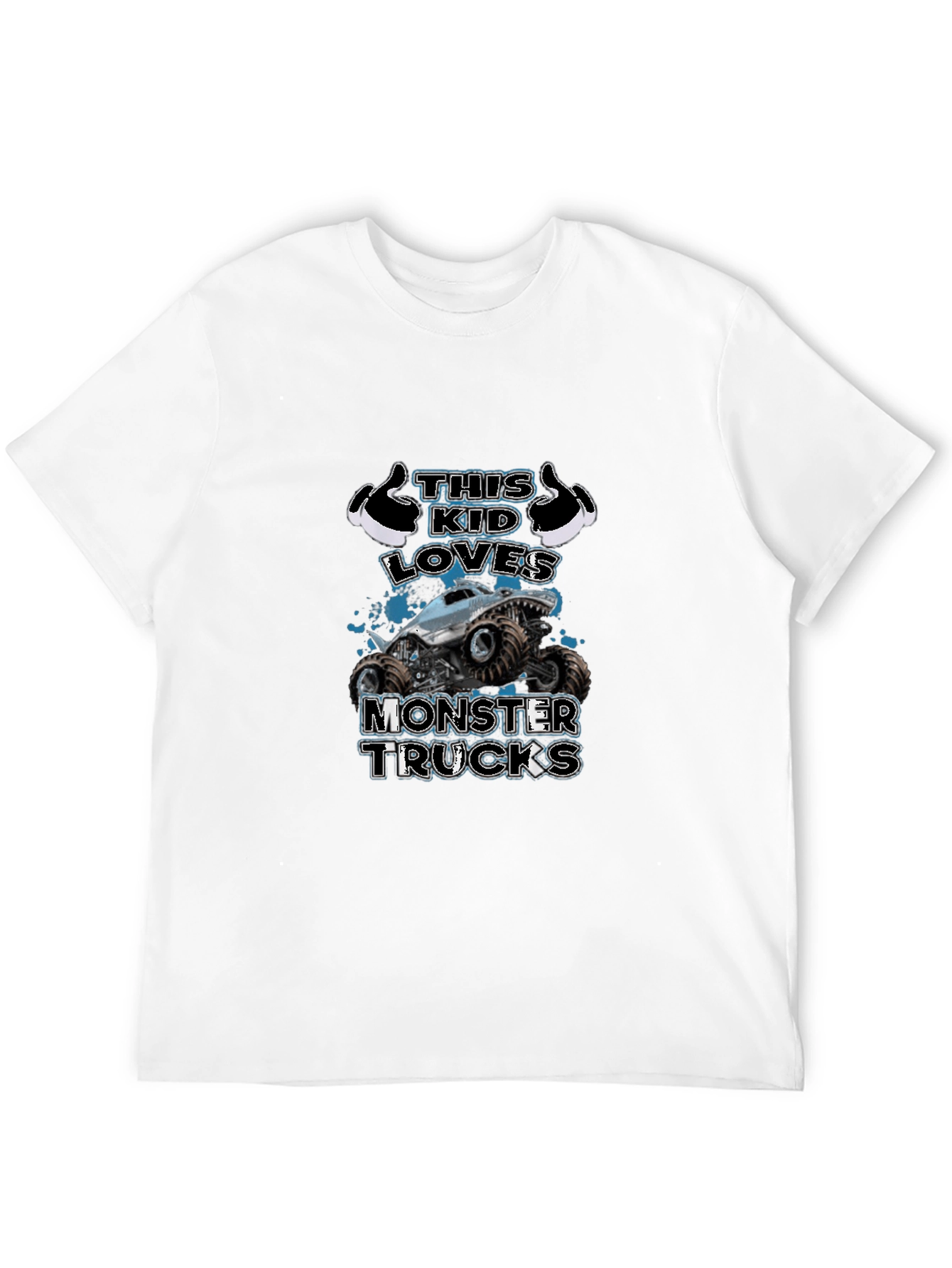This Kid Loves Monster Trucks T-Shirt
