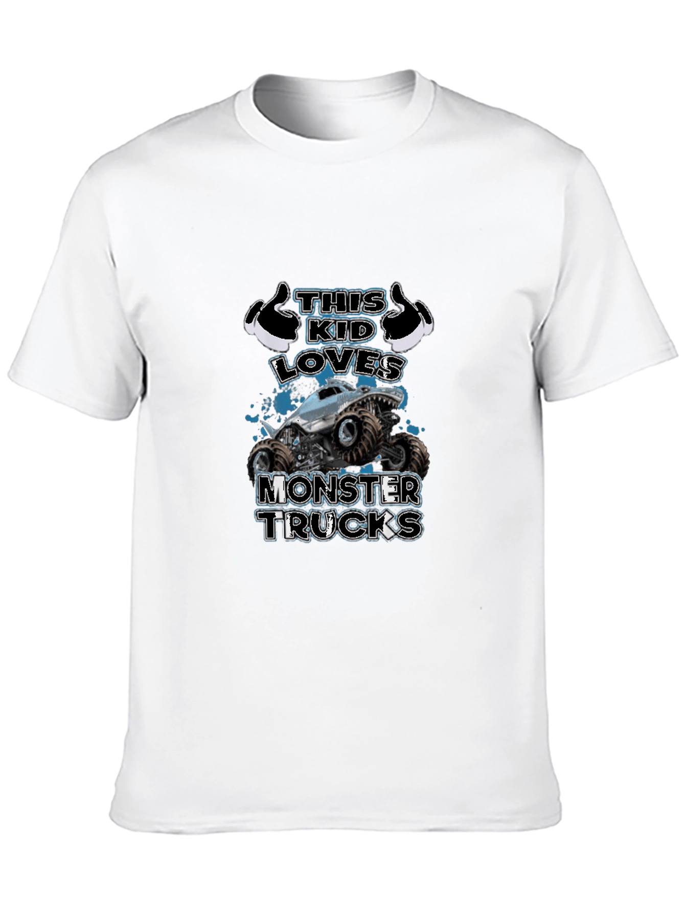 This Kid Loves Monster Trucks T-Shirt
