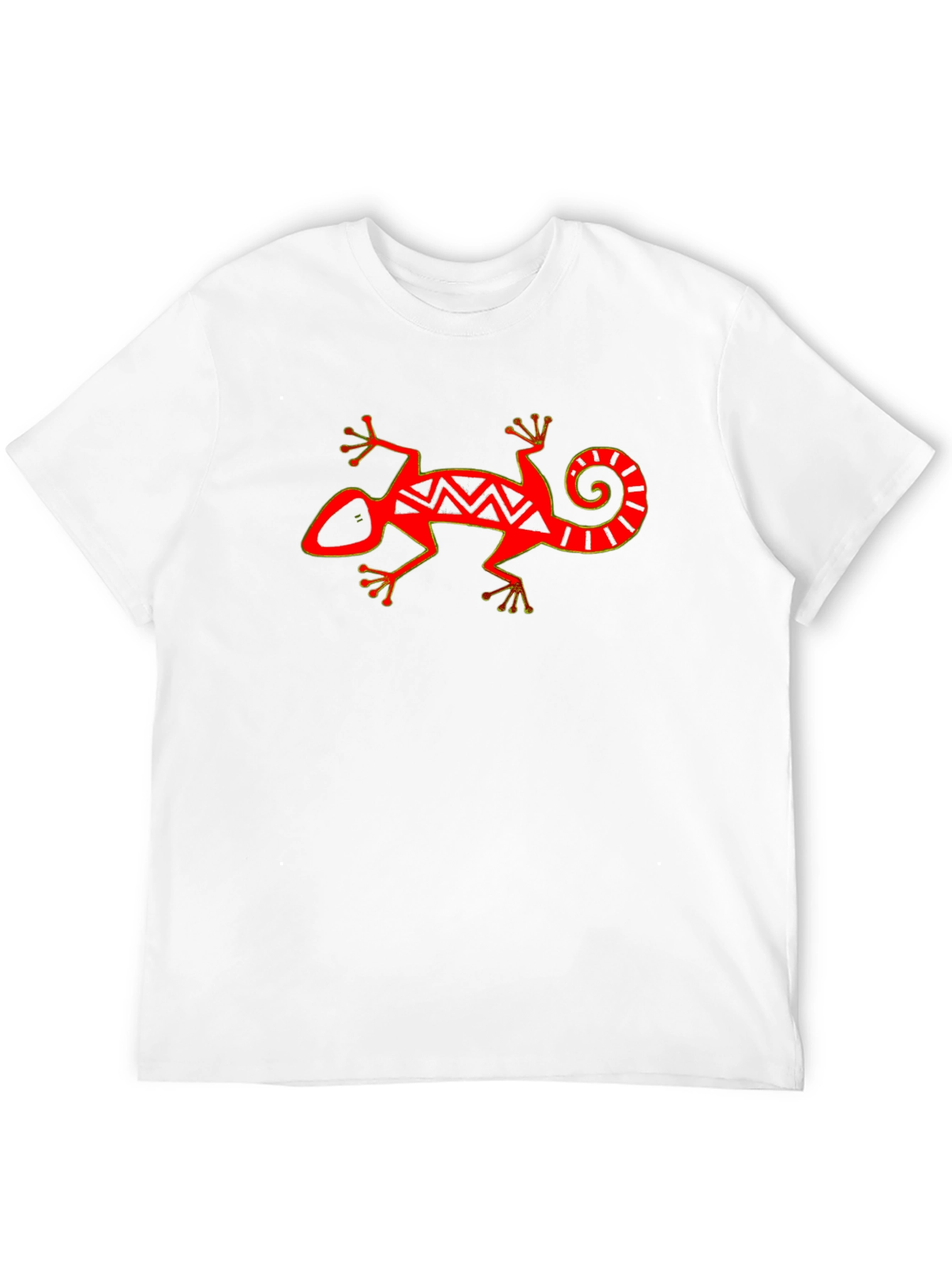 Red Gecko Graphic T-Shirt - Stylish & Unique Design