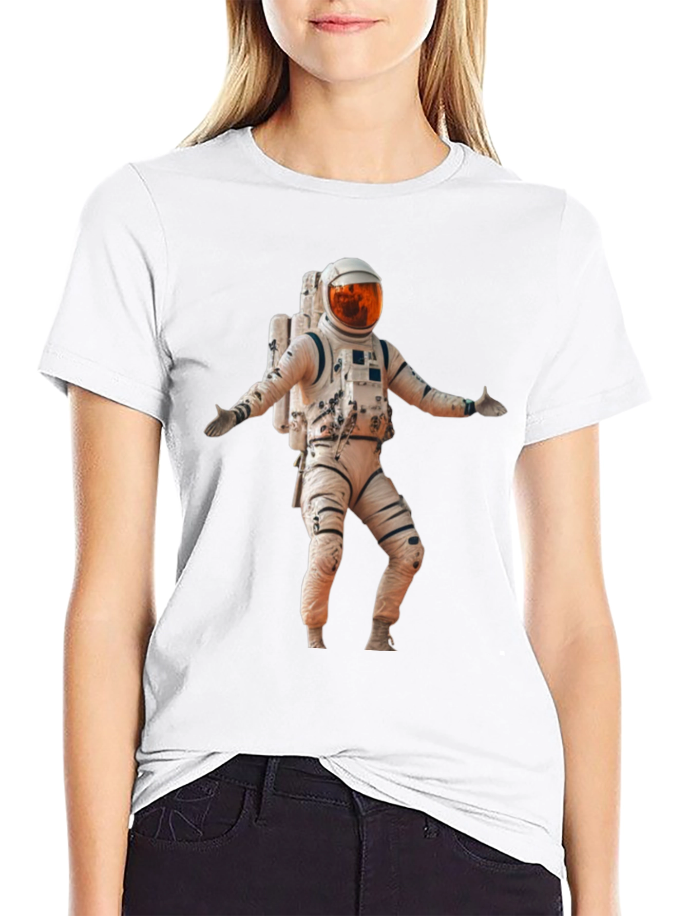 Astronaut Graphic T-Shirt - Space Explorer Tee