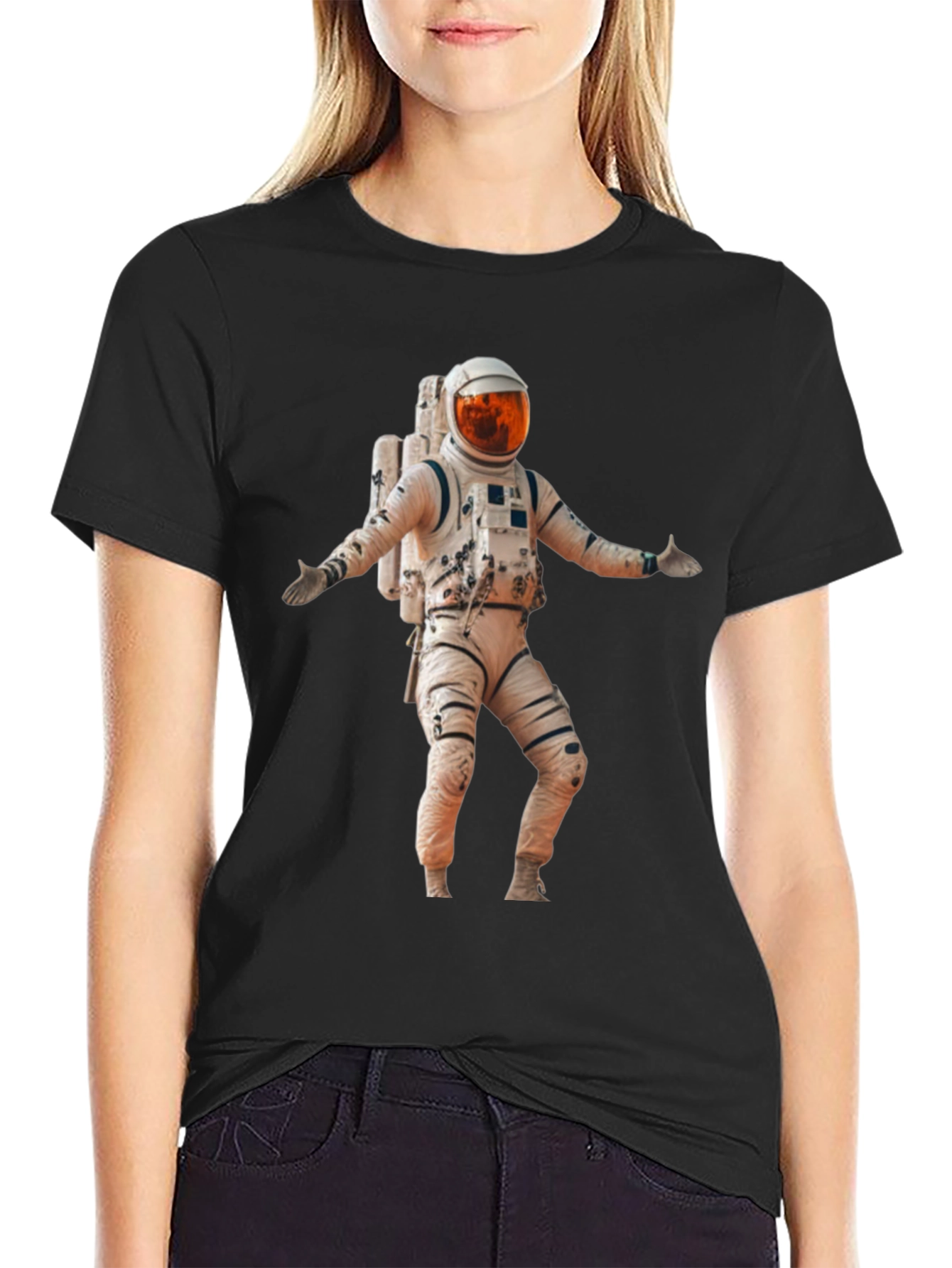 Astronaut Graphic T-Shirt - Space Explorer Tee