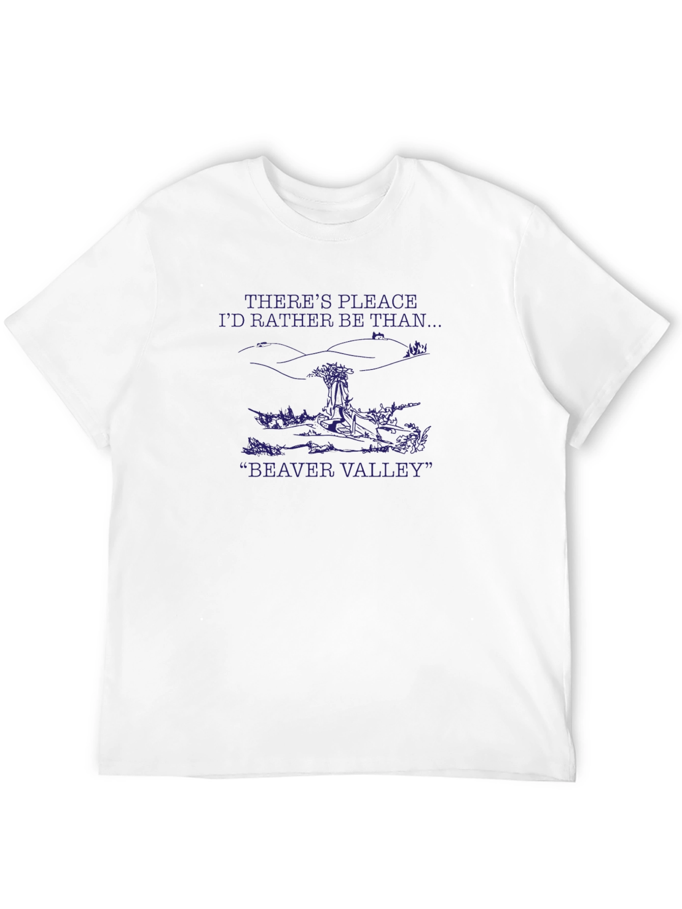 Beaver Valley Novelty Graphic T-Shirt
