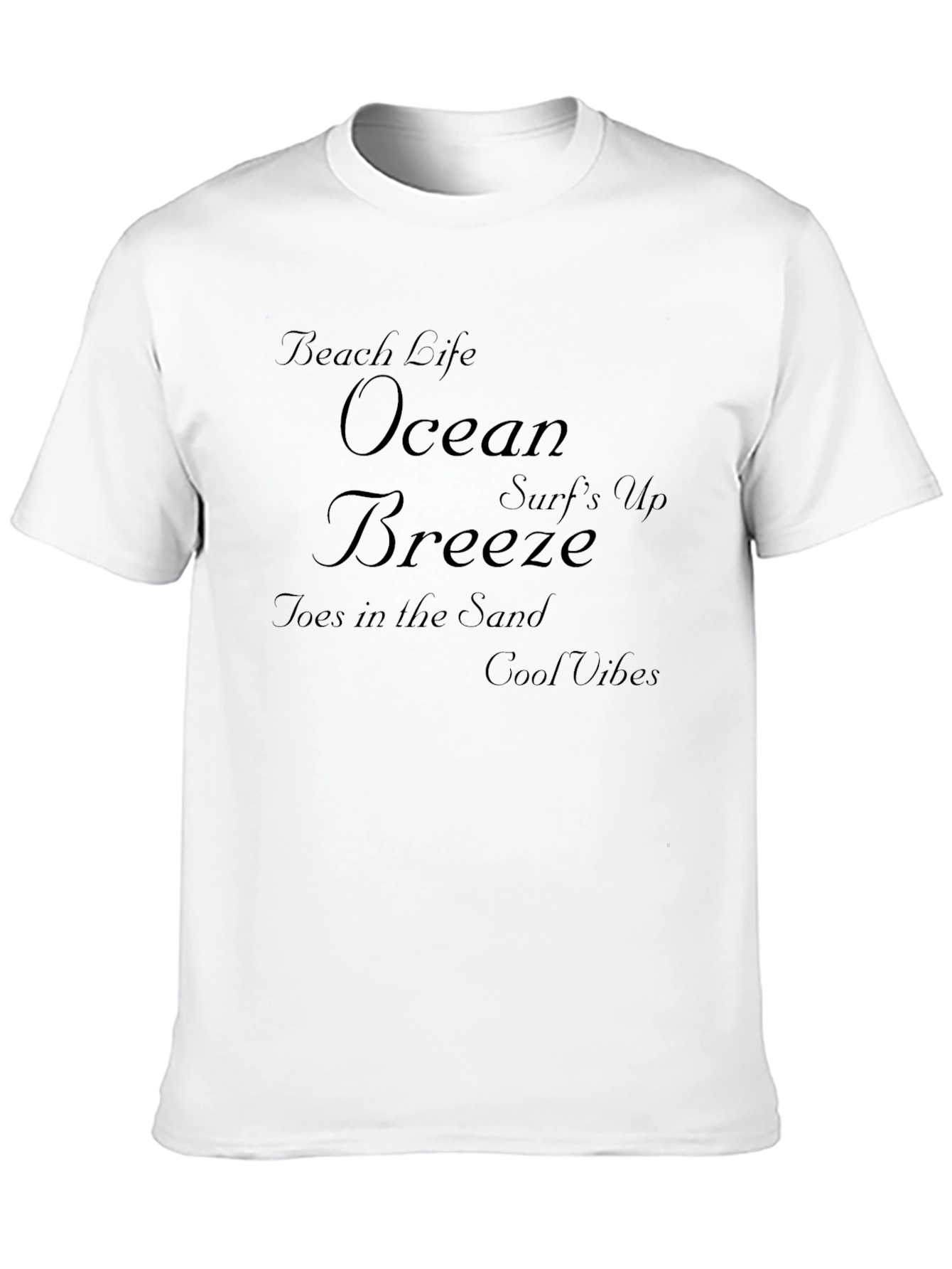 Black Beach Life Graphic Tee