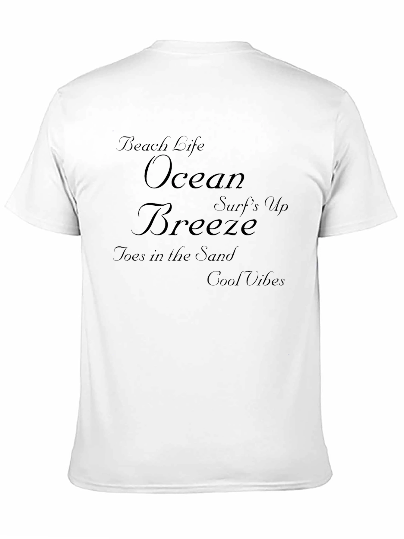 Black Beach Life Graphic Tee