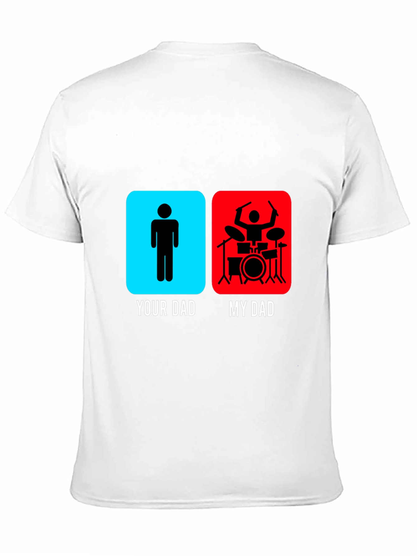 My Dad is a Drummer Graphic T-Shirt