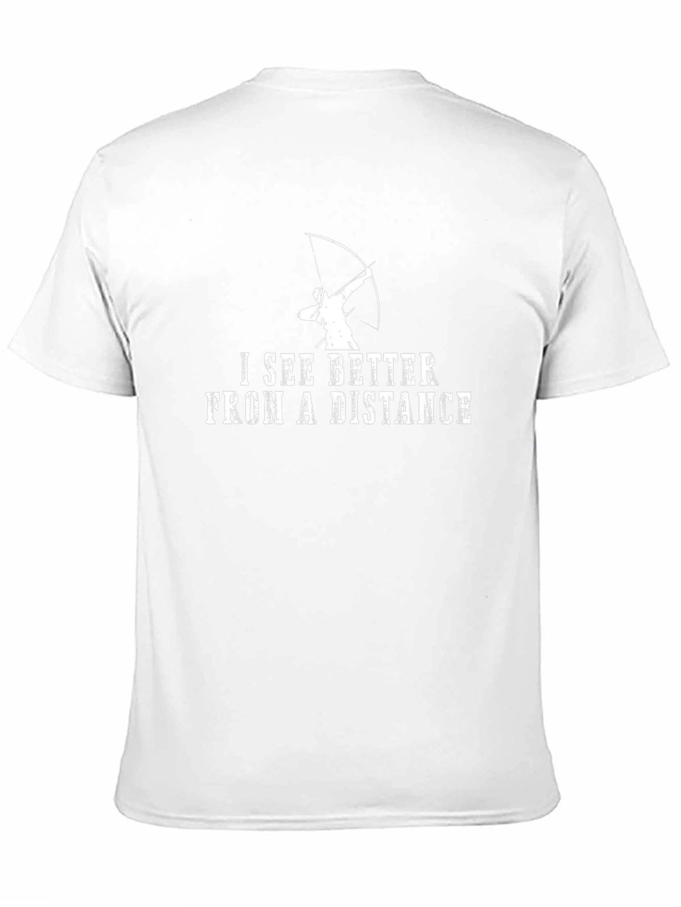 Archery T-Shirt: I See Better From A Distance