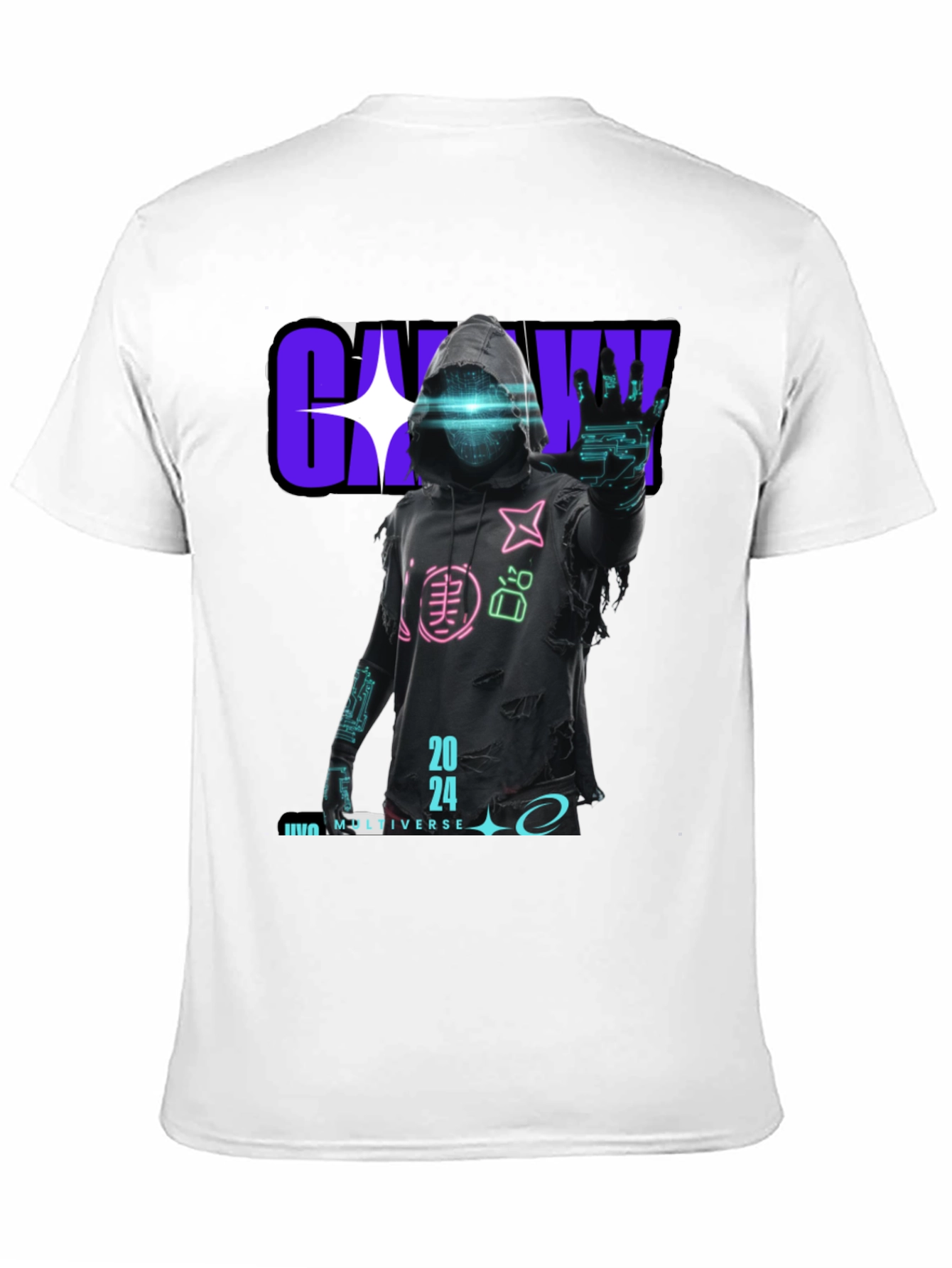 Cyberpunk 2024 Graphic T-Shirt - Unique Design