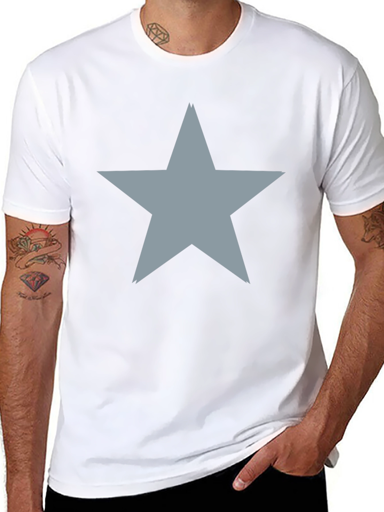 Star Graphic Tee - Modern Casual