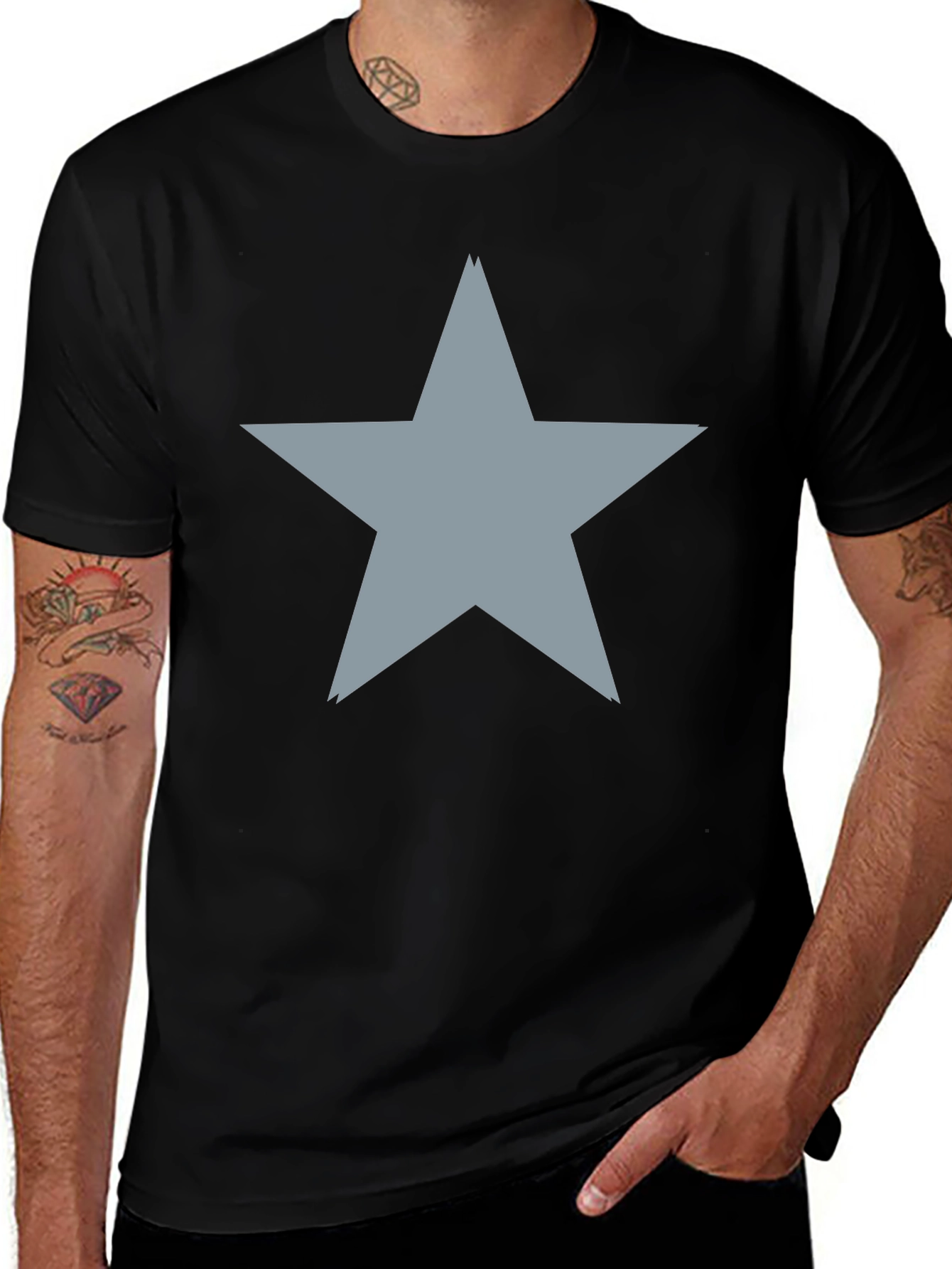Star Graphic Tee - Modern Casual