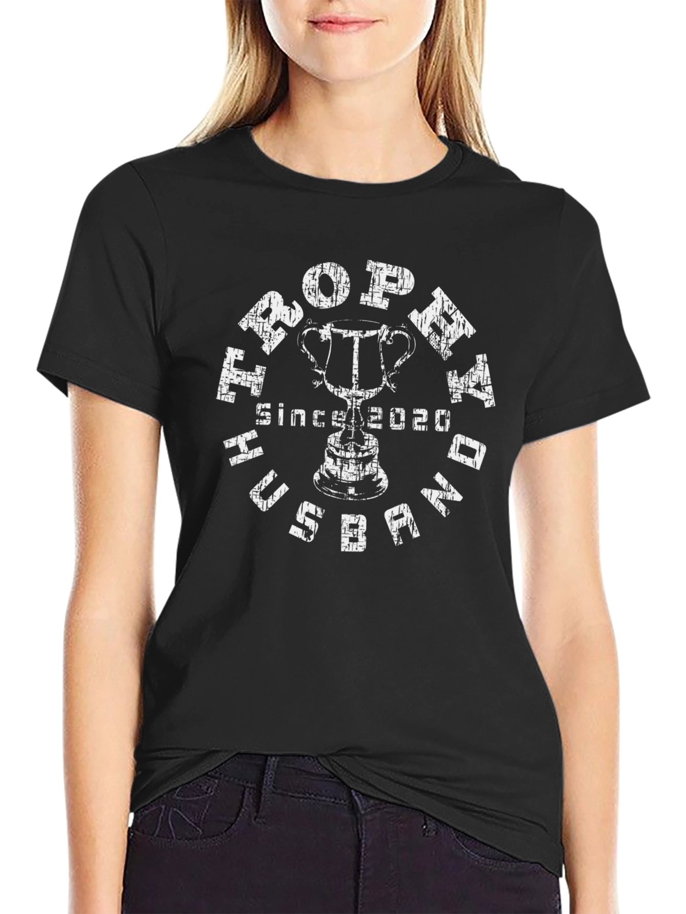 Trophy Husband Since 2020 Graphic Tee