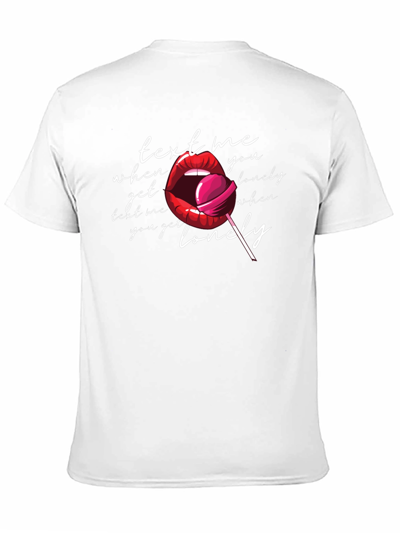 Text Me When You Get Lonely Graphic Tee