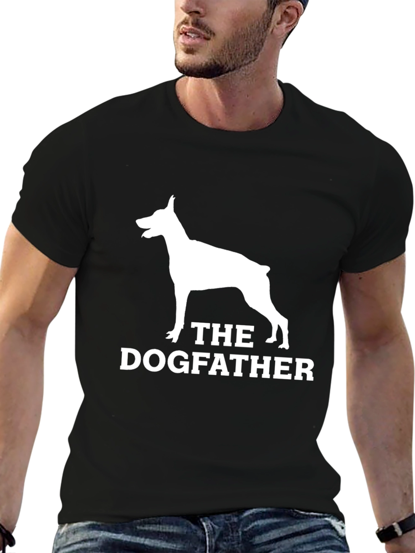 The Dogfather T-Shirt – Funny Doberman Dog Lover Tee