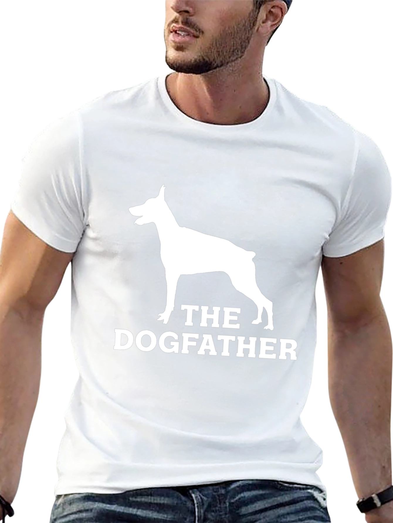 The Dogfather T-Shirt – Funny Doberman Dog Lover Tee
