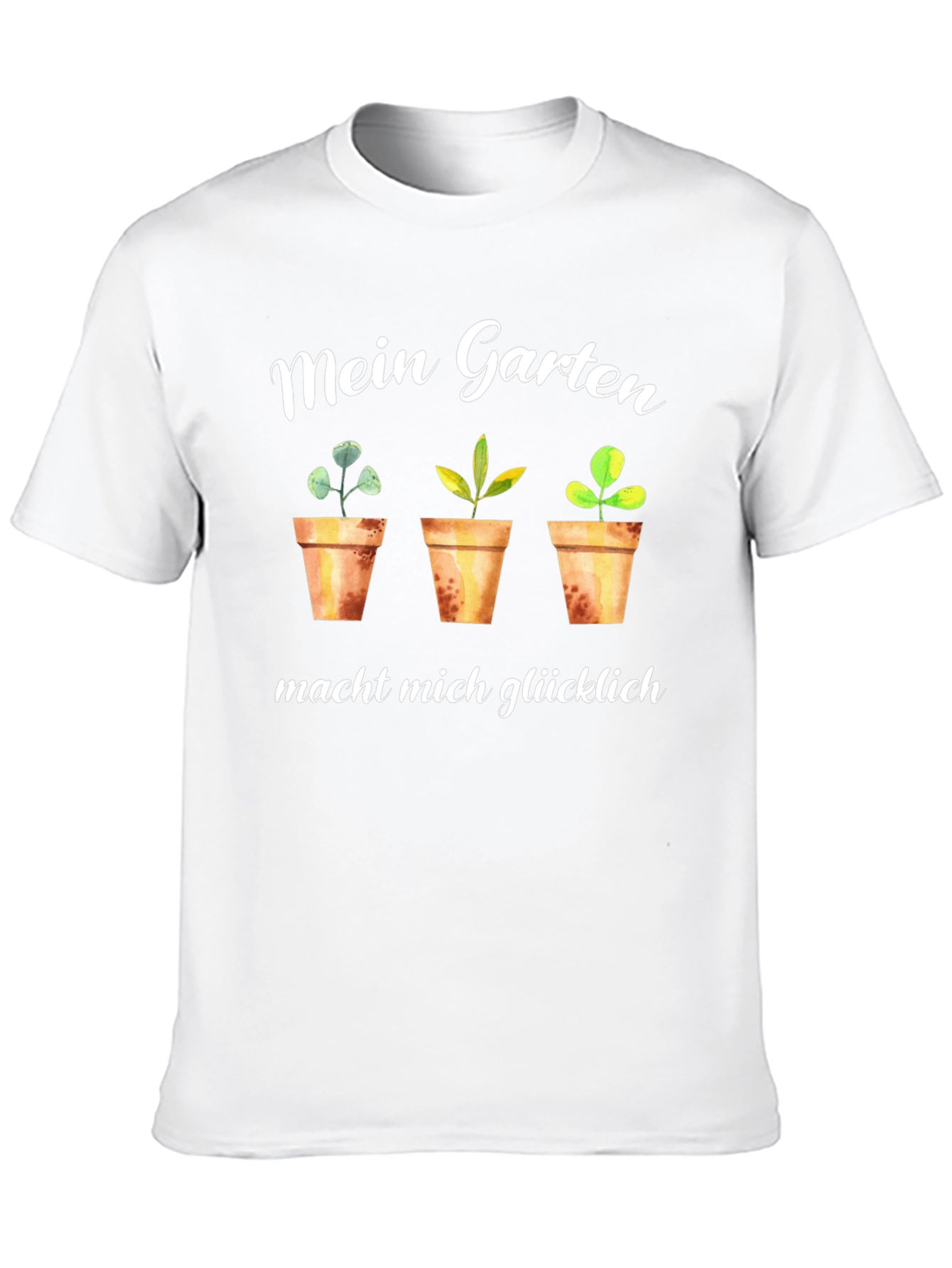 Mein Garten T-Shirt: Gardening Makes Me Happy!
