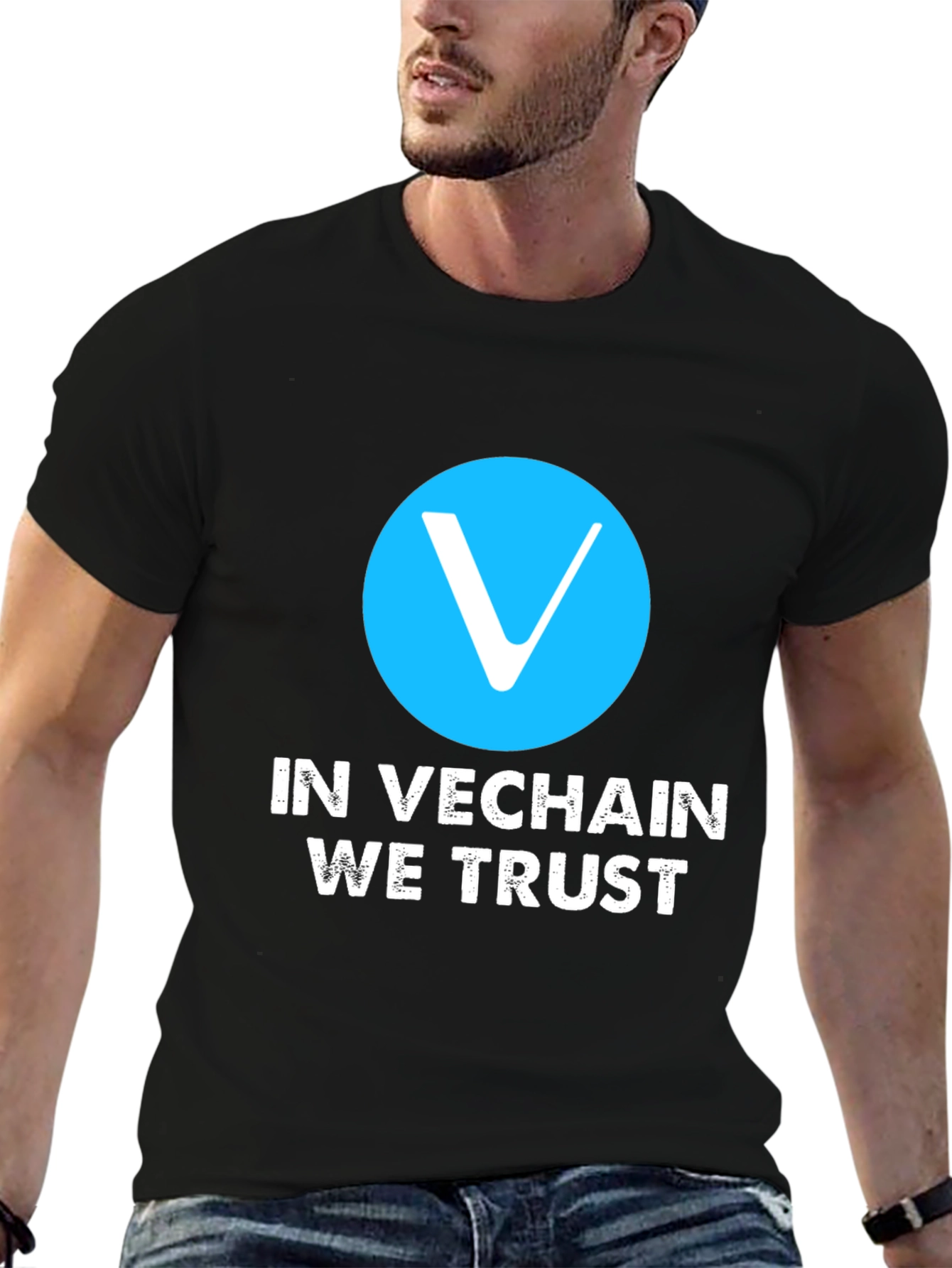 VeChain T-Shirt - In VeChain We Trust Crypto Tee