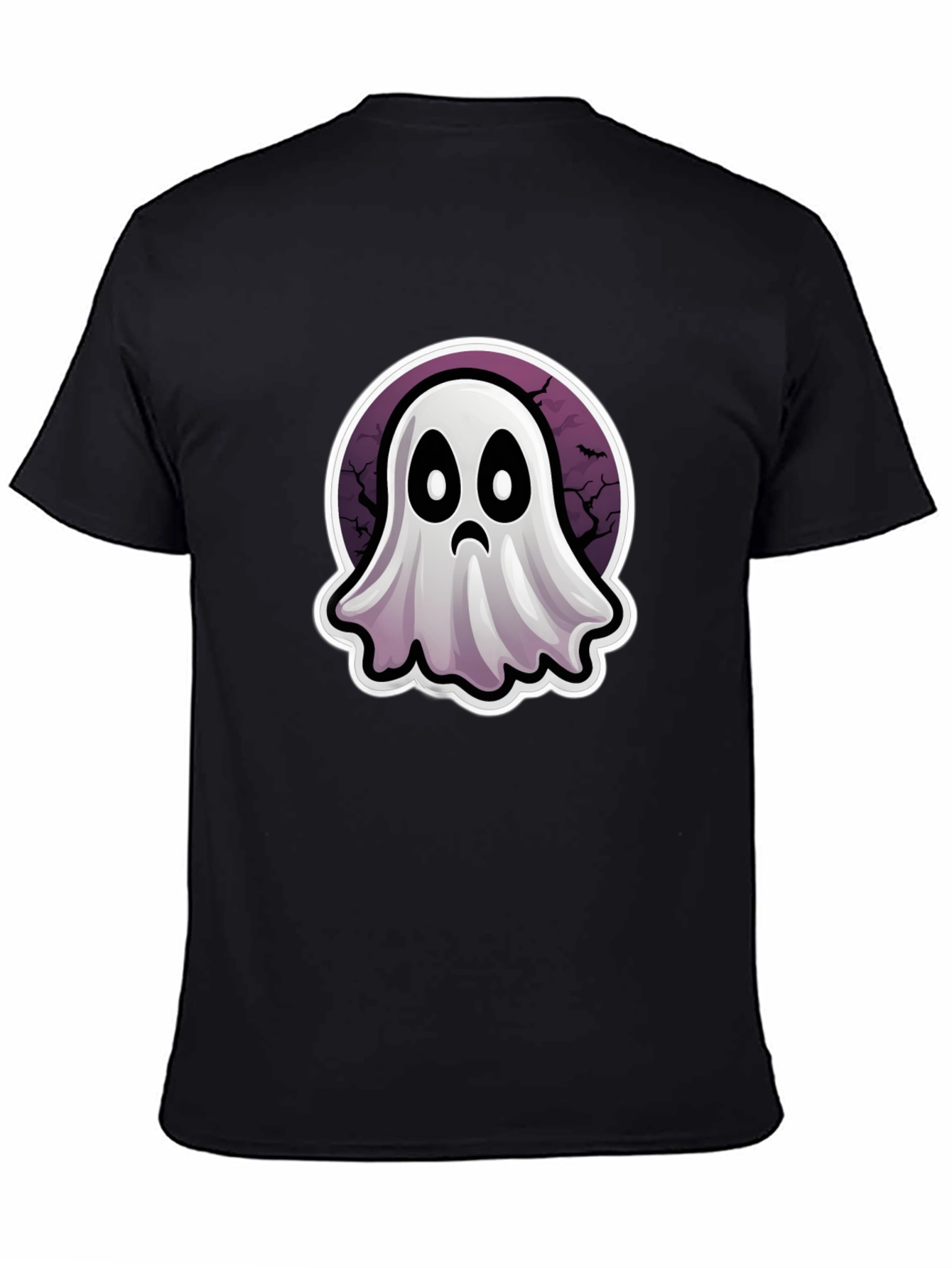 Spooky Cute Ghost Graphic Tee - Halloween Fashion
