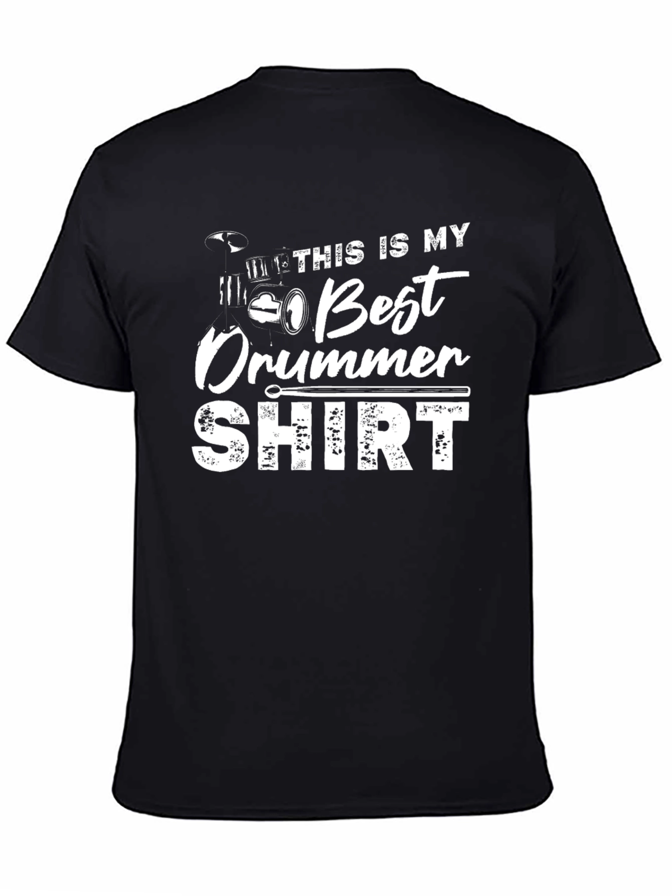 Best Drummer Shirt - Novelty Musician Tee