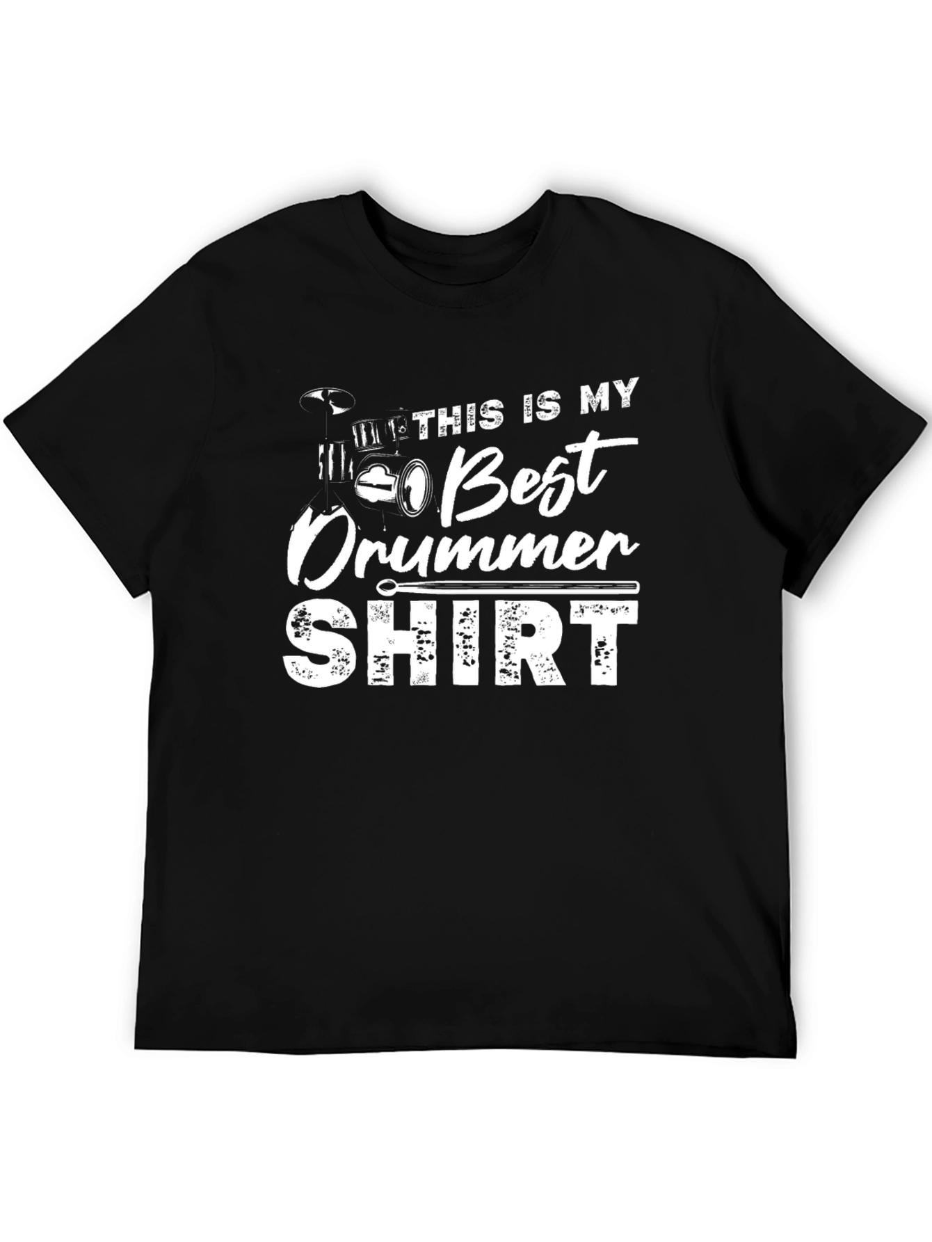 Best Drummer Shirt - Novelty Musician Tee