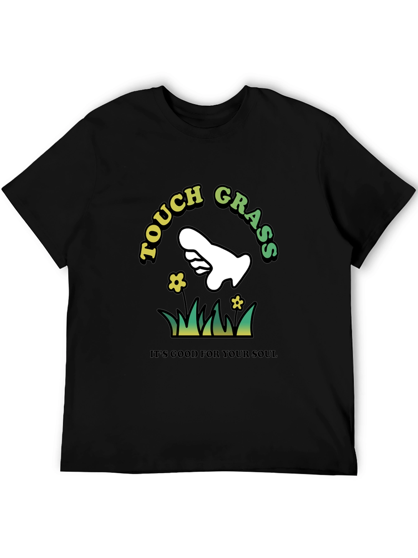 Touch Grass T-Shirt: Good for Your Soul