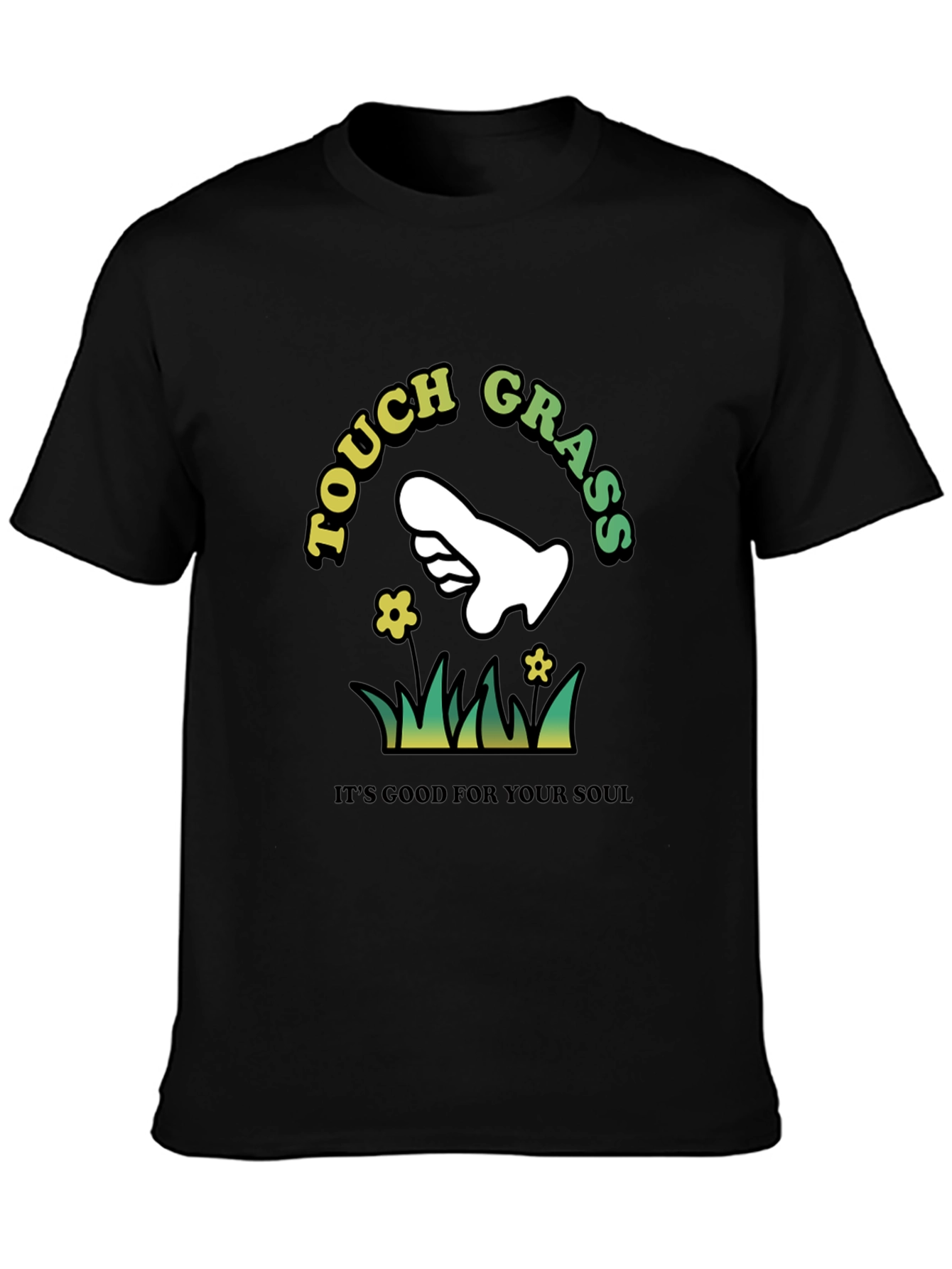 Touch Grass T-Shirt: Good for Your Soul