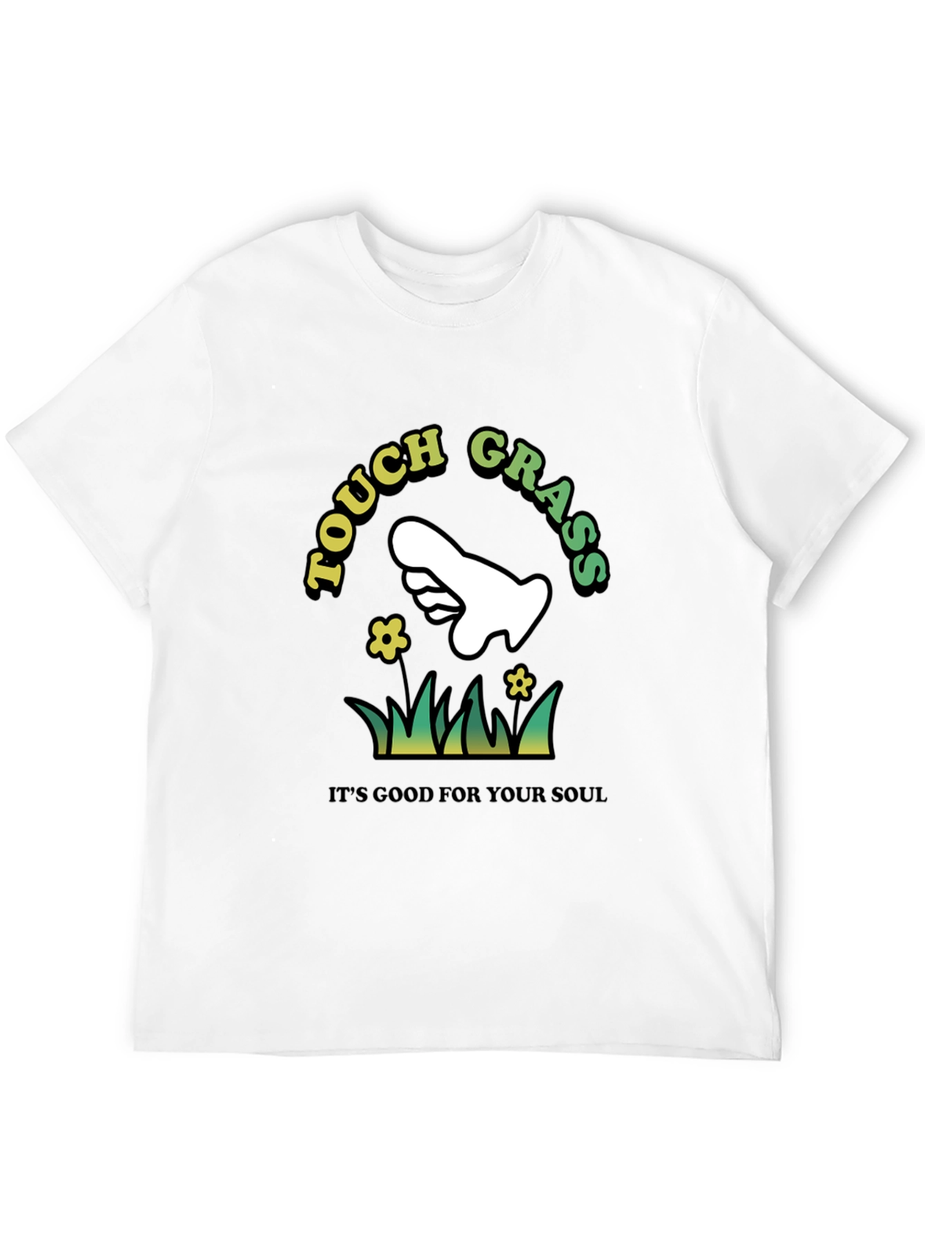 Touch Grass T-Shirt: Good for Your Soul