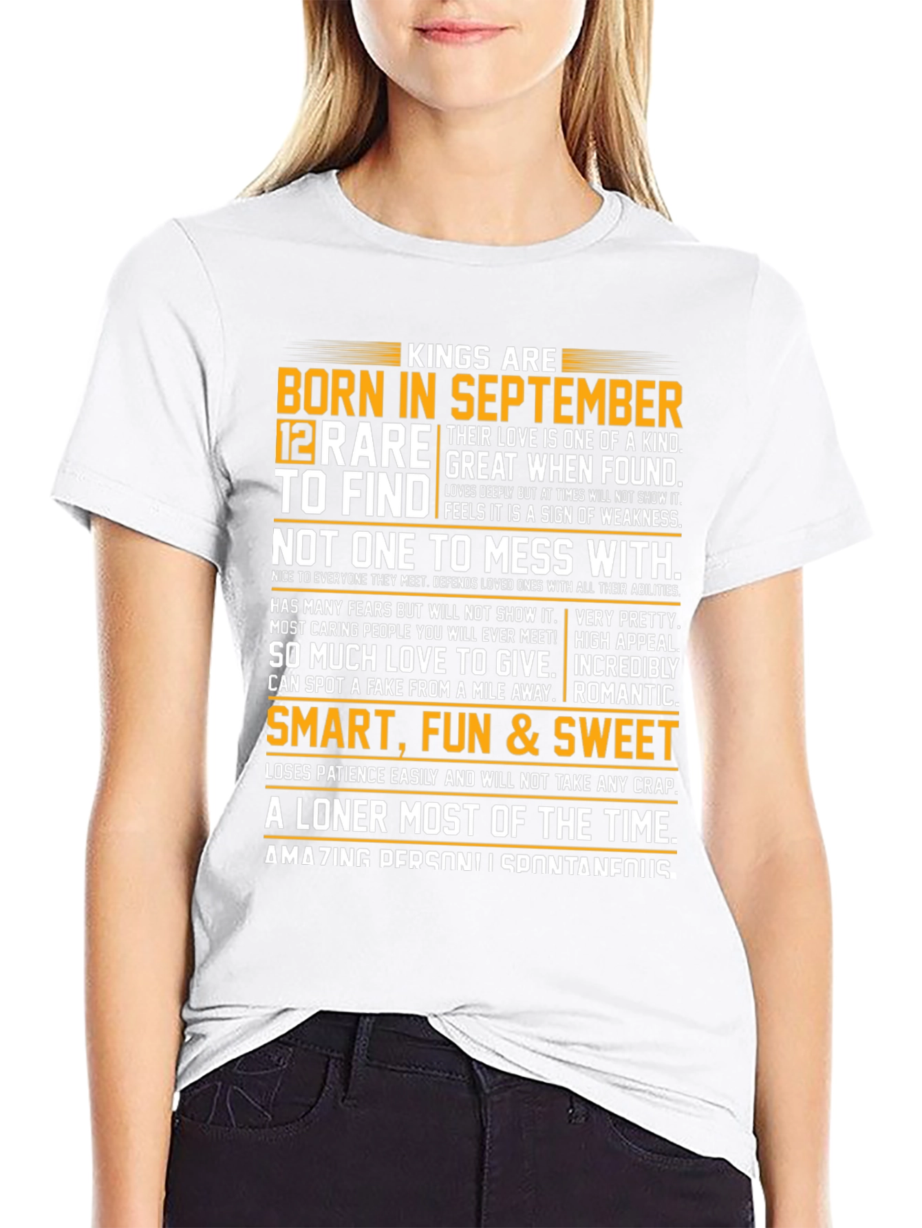 Born in September King T-Shirt