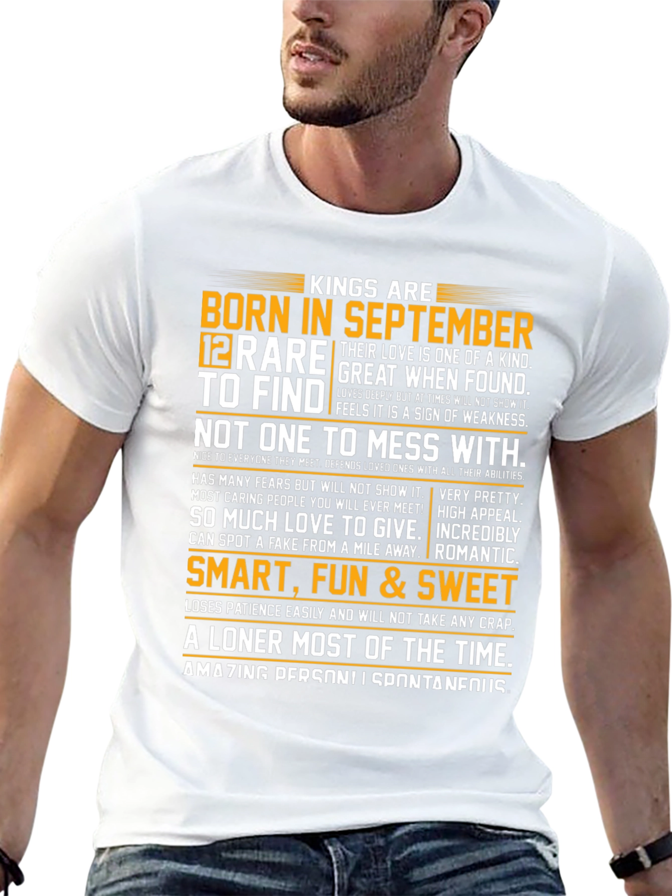 Born in September King T-Shirt