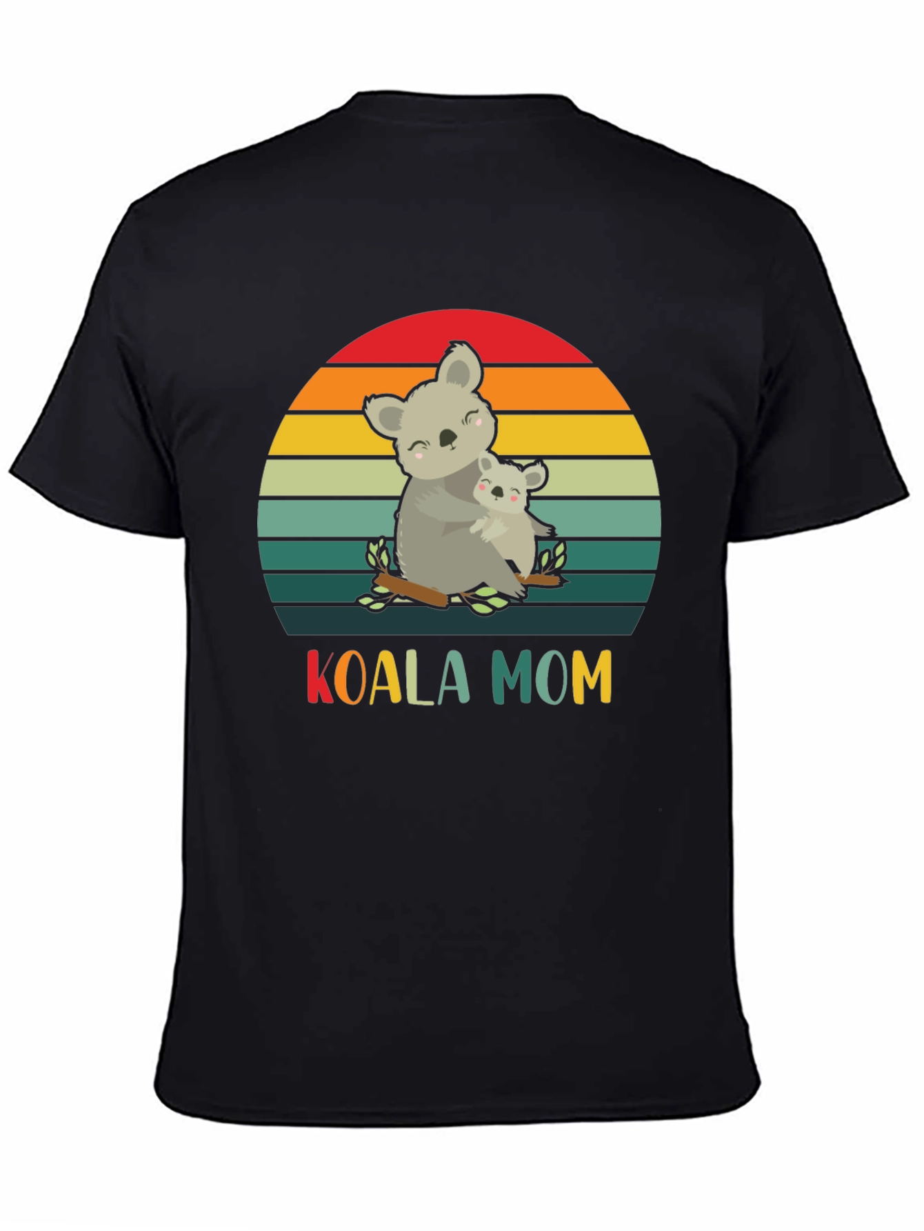 Koala Mom Graphic T-Shirt - Cute Animal Lover Tee