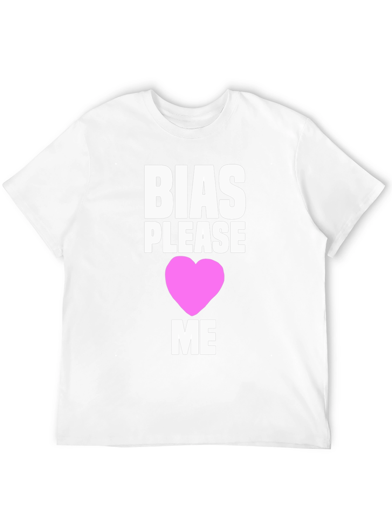 Bias Please Love Me Graphic Tee