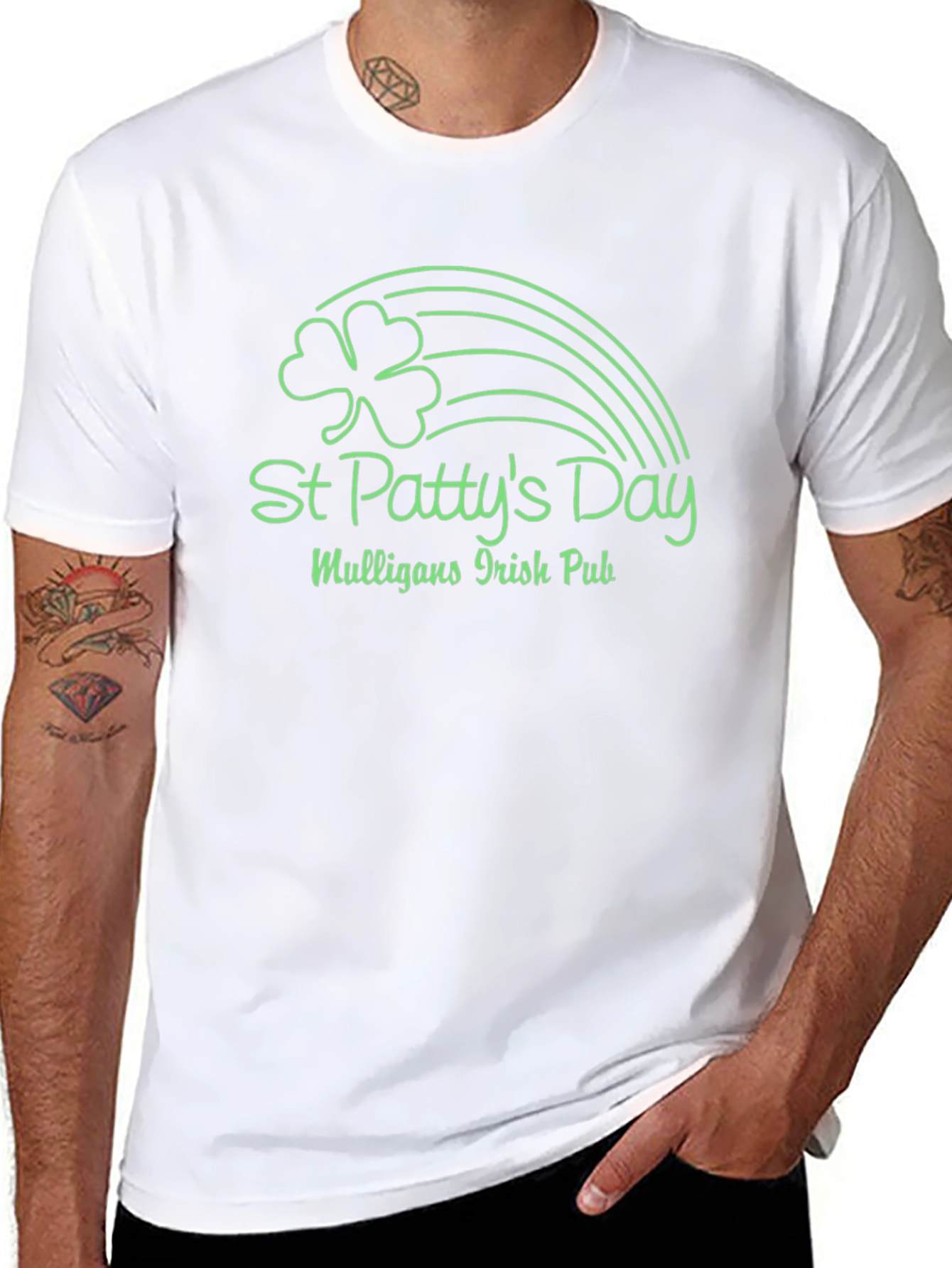 St. Pattys Day Mulligans Irish Pub T-Shirt