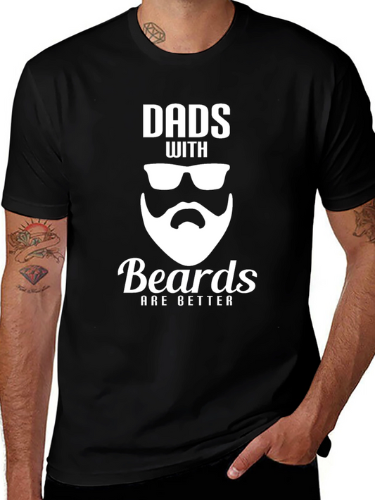 Dads with Beards T-Shirt - Funny Fathers Day Gift