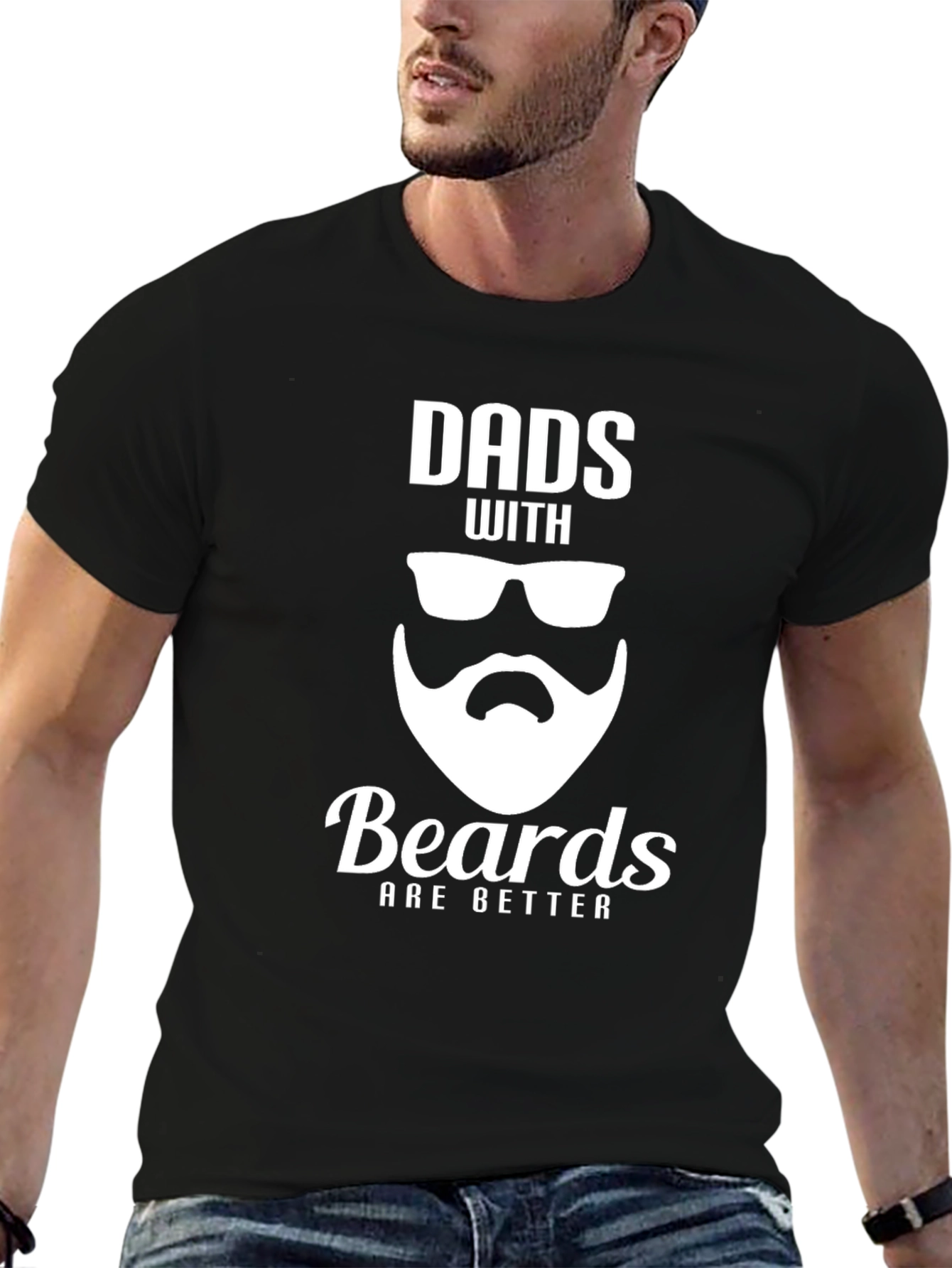 Dads with Beards T-Shirt - Funny Fathers Day Gift