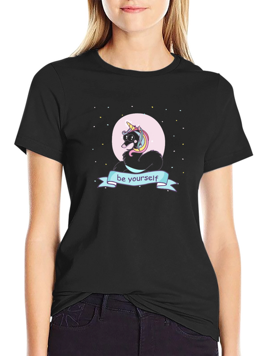 Unicorn Dog Graphic Tee - Be Yourself