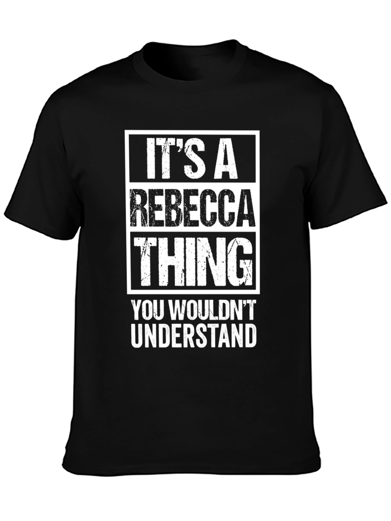 Rebecca Thing T-Shirt - Novelty Tee