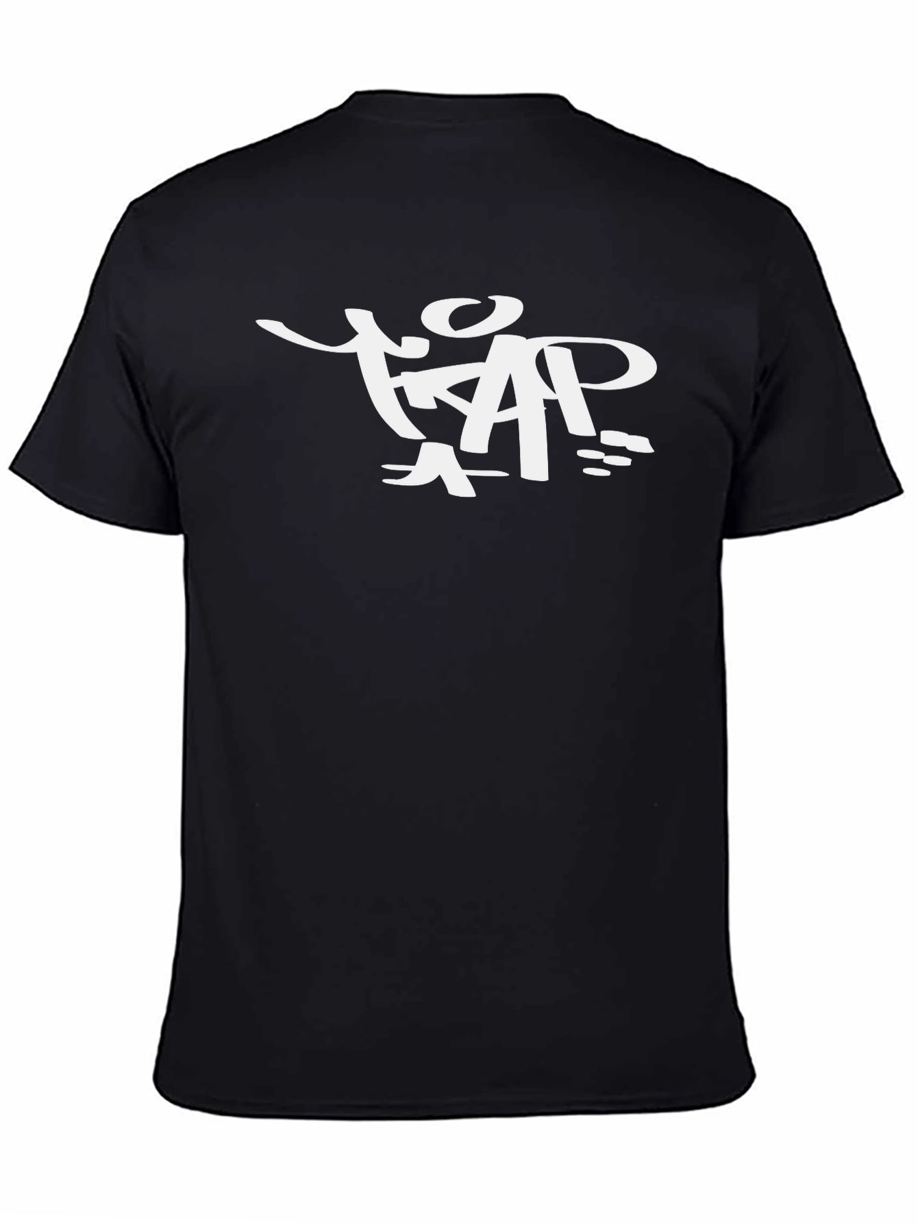 Trap T-Shirt - Black Crew Neck Tee