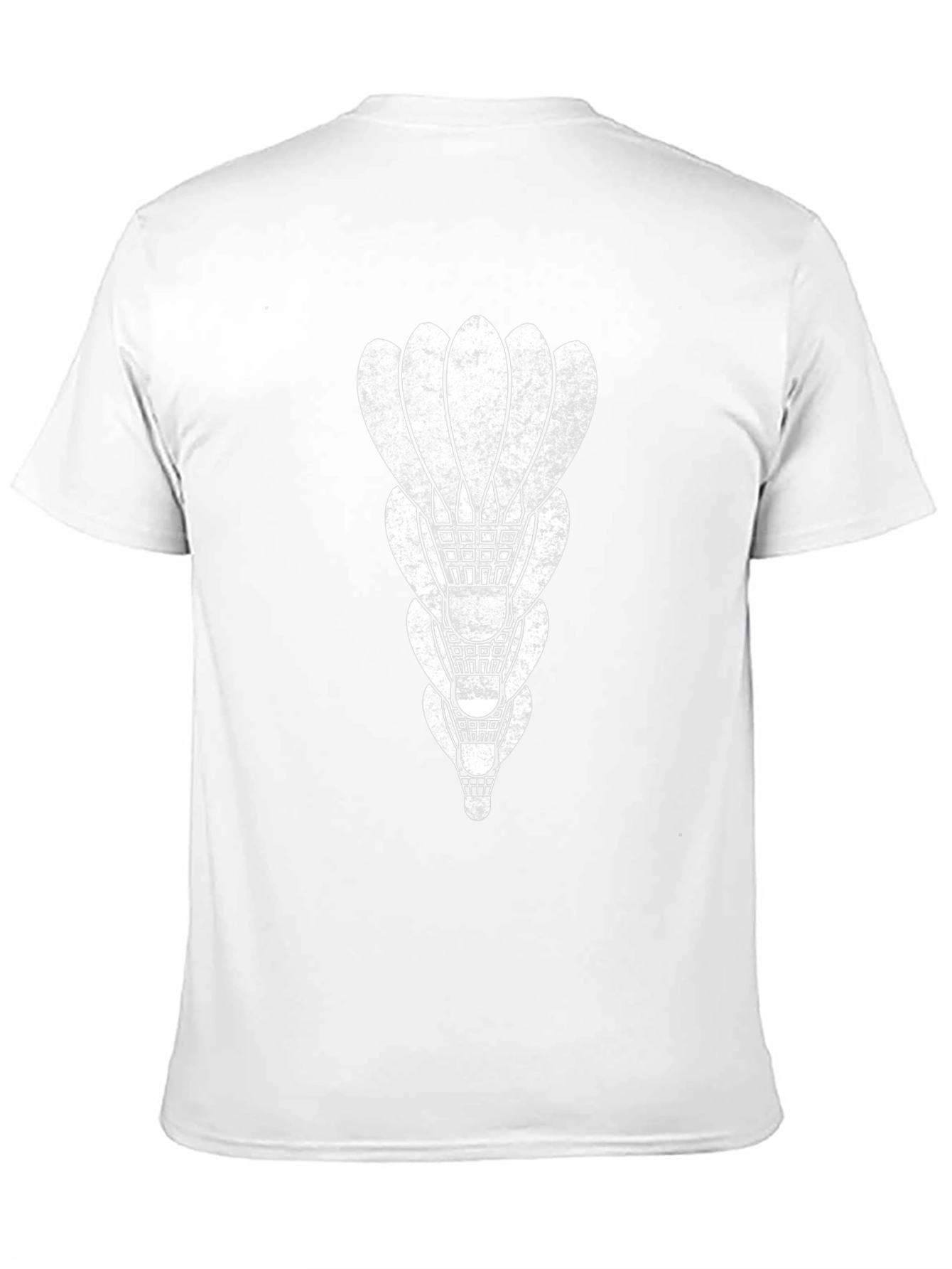 Shuttlecock Stacking Black T-Shirt