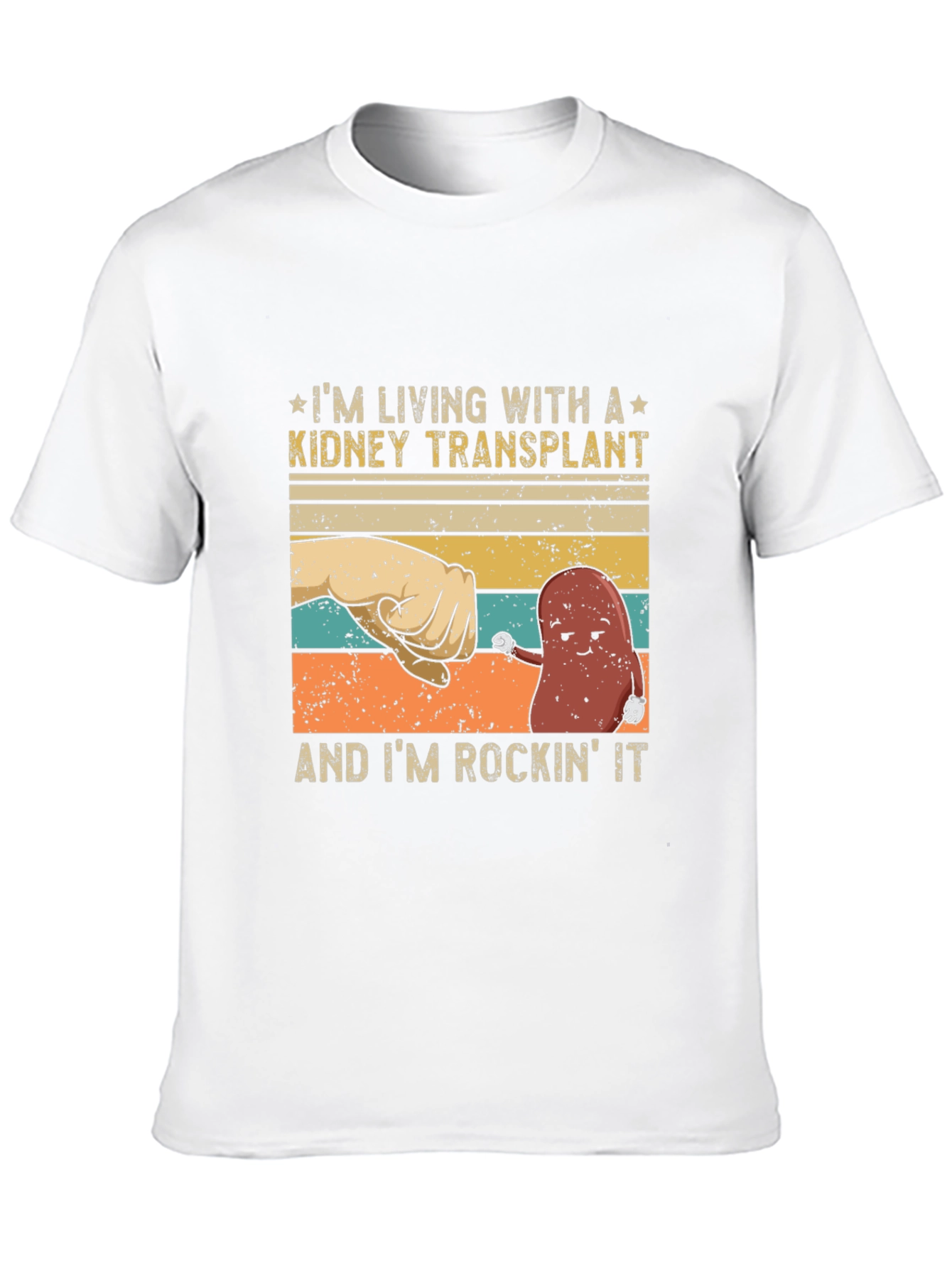 Kidney Transplant Awareness Graphic T-Shirt