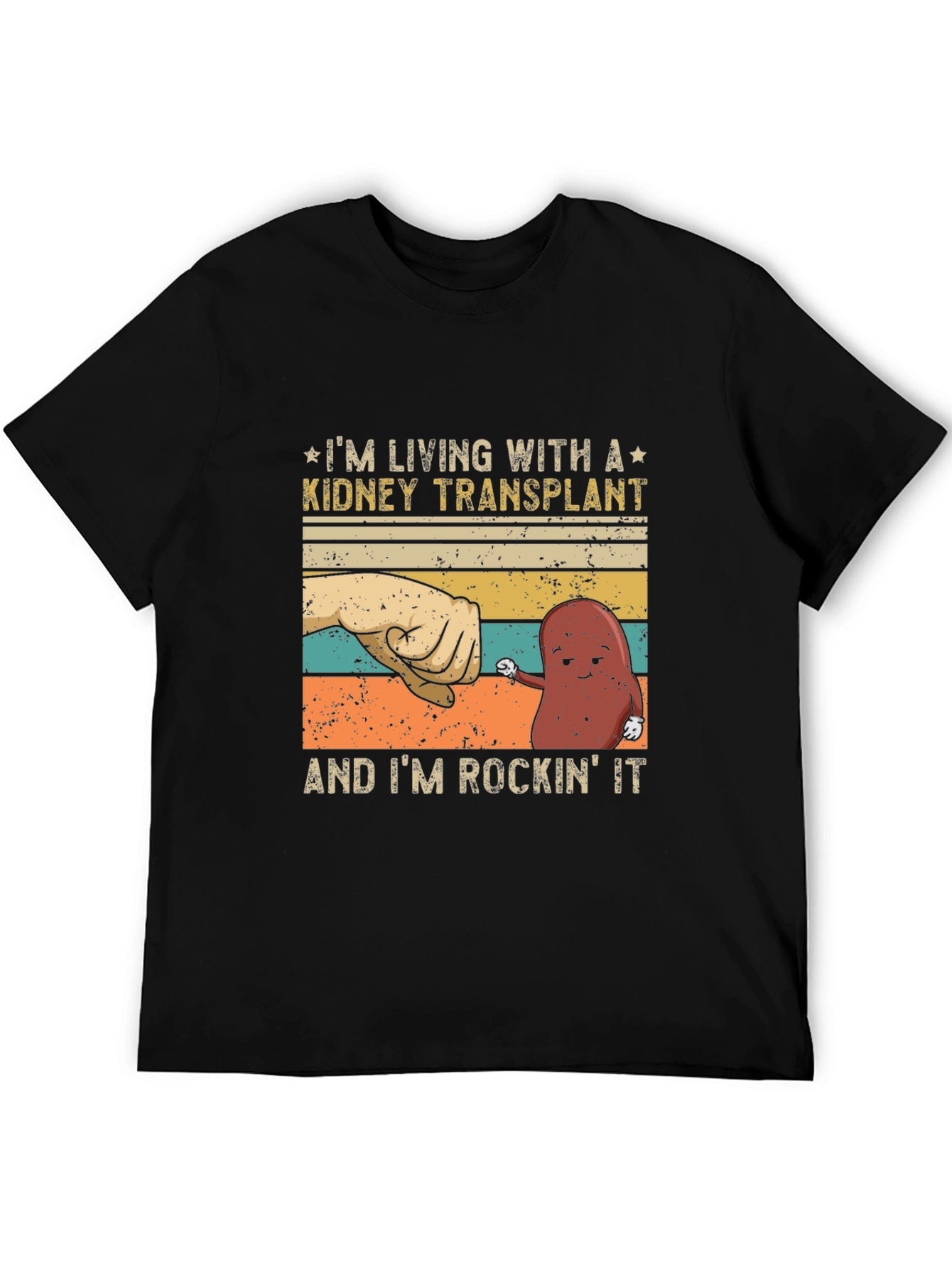 Kidney Transplant Awareness Graphic T-Shirt