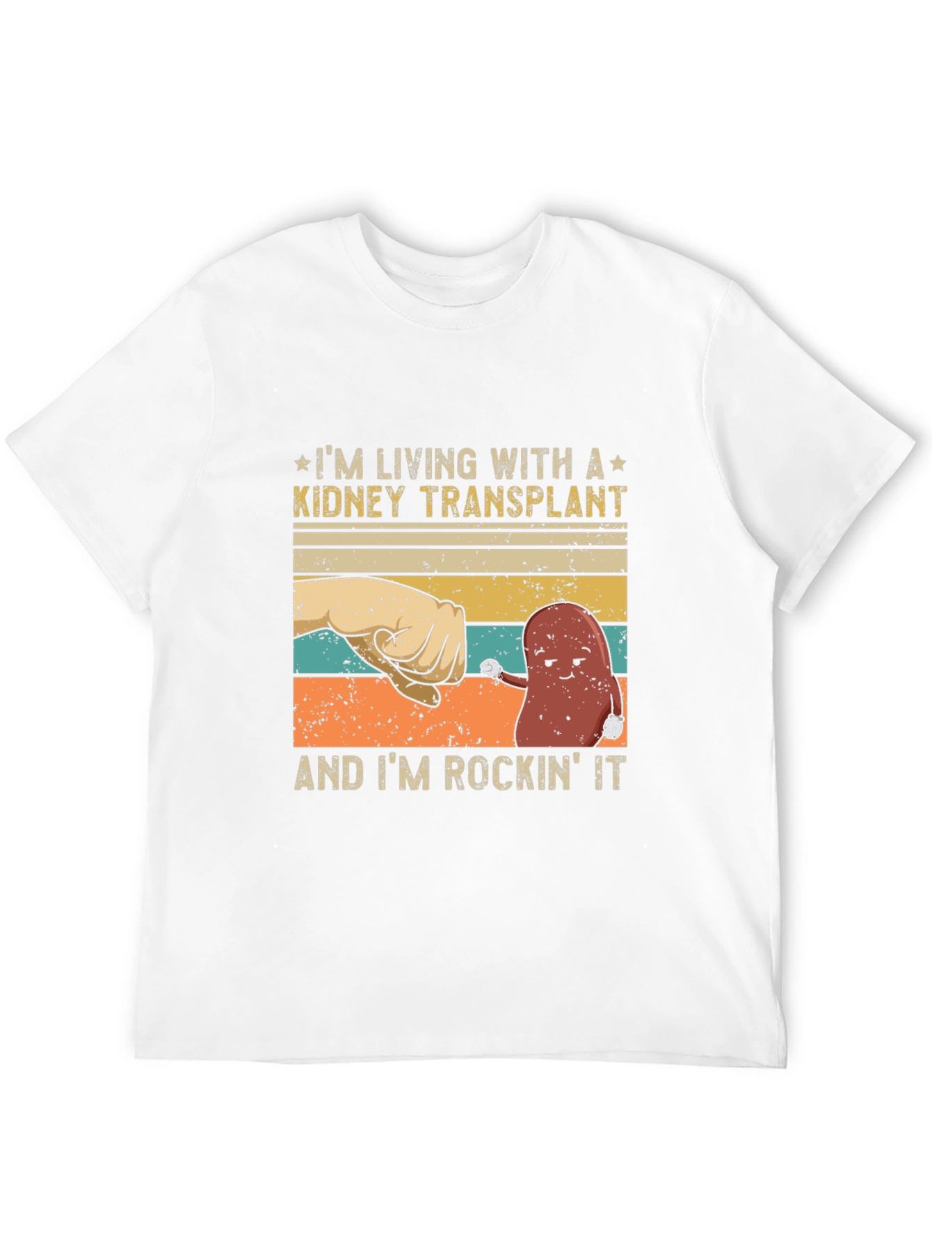 Kidney Transplant Awareness Graphic T-Shirt