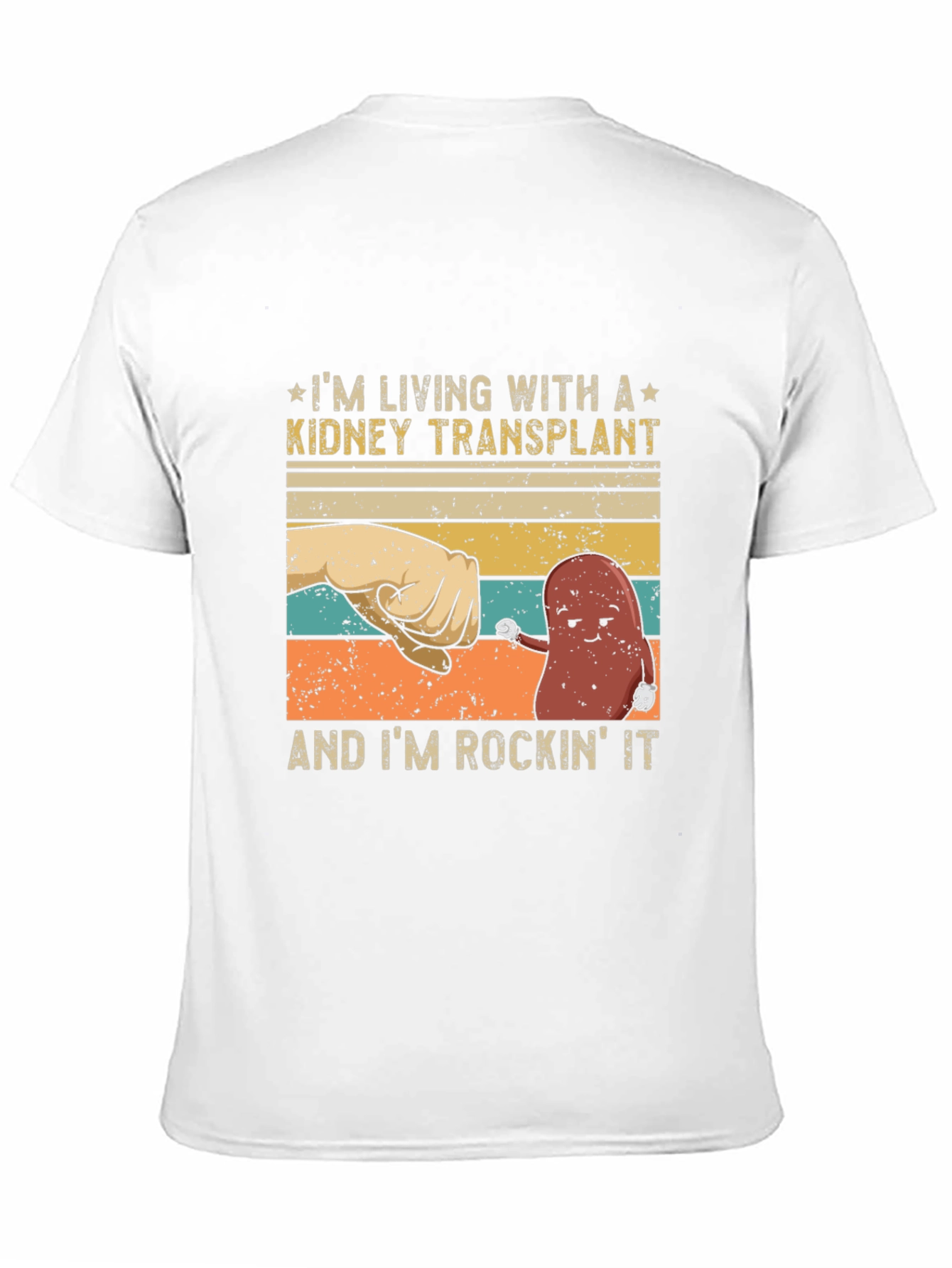 Kidney Transplant Awareness Graphic T-Shirt