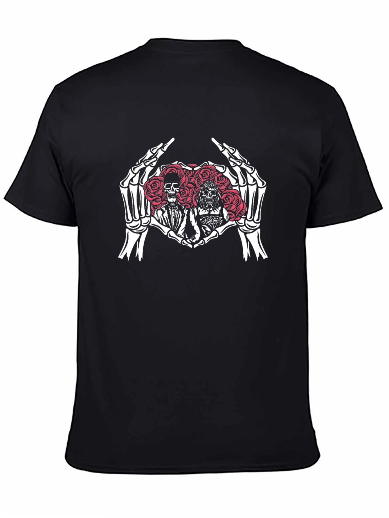 Skeleton Love T-Shirt: Bride & Groom