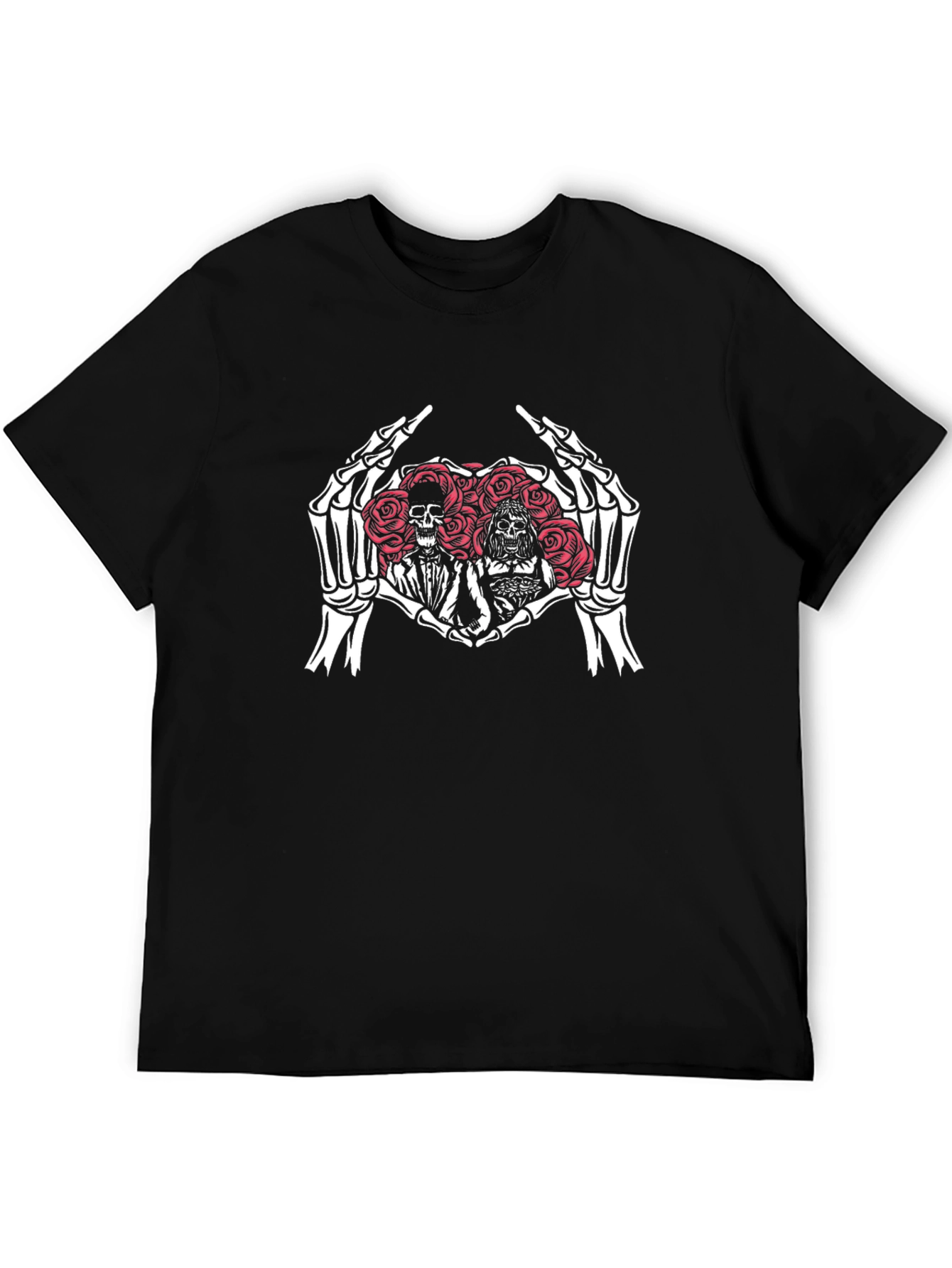 Skeleton Love T-Shirt: Bride & Groom