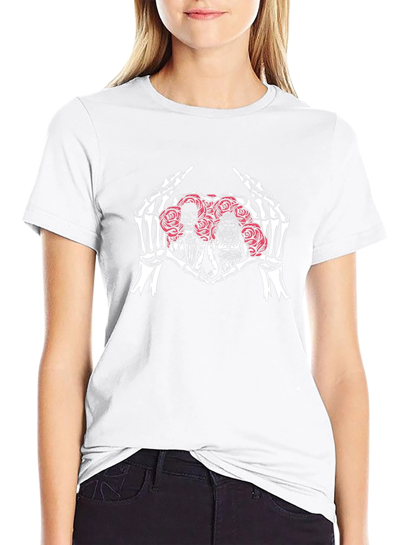 Skeleton Love T-Shirt: Bride & Groom
