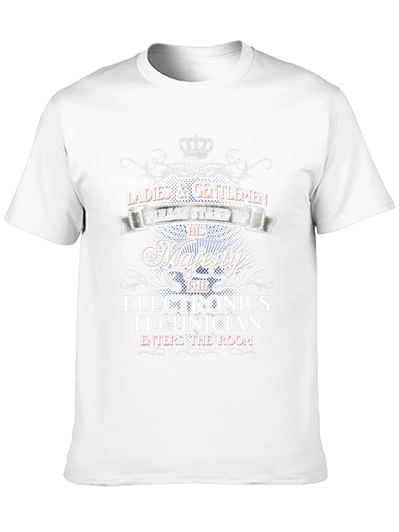 Electronics Technician Majesty T-Shirt